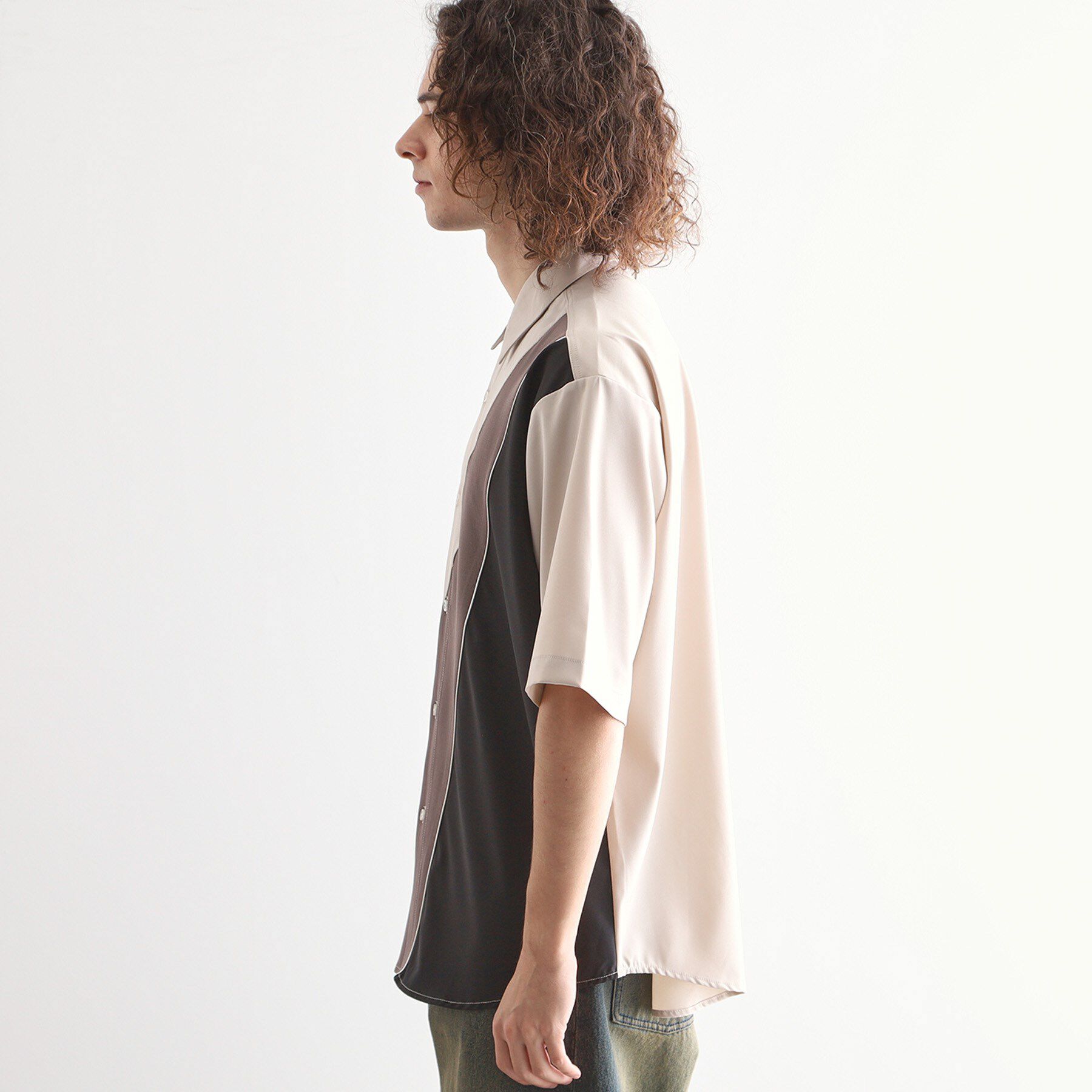 tk.TAKEO KIKUCHI「カーブスイッチシャツ」|シャツ・ブラウス|