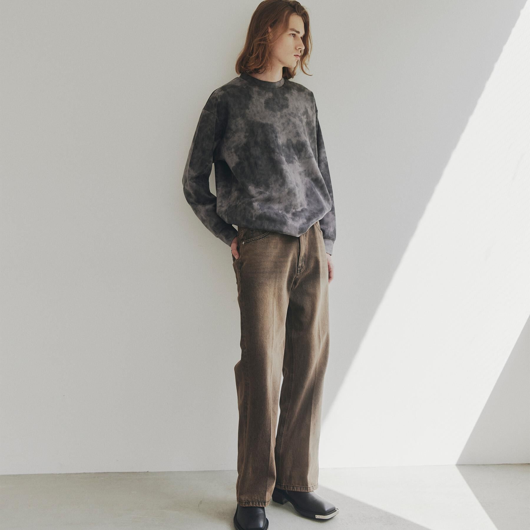 tk.TAKEO KIKUCHI「ヴィンテージライクプリント クルーネックカットソー」|Tシャツ・カットソー|