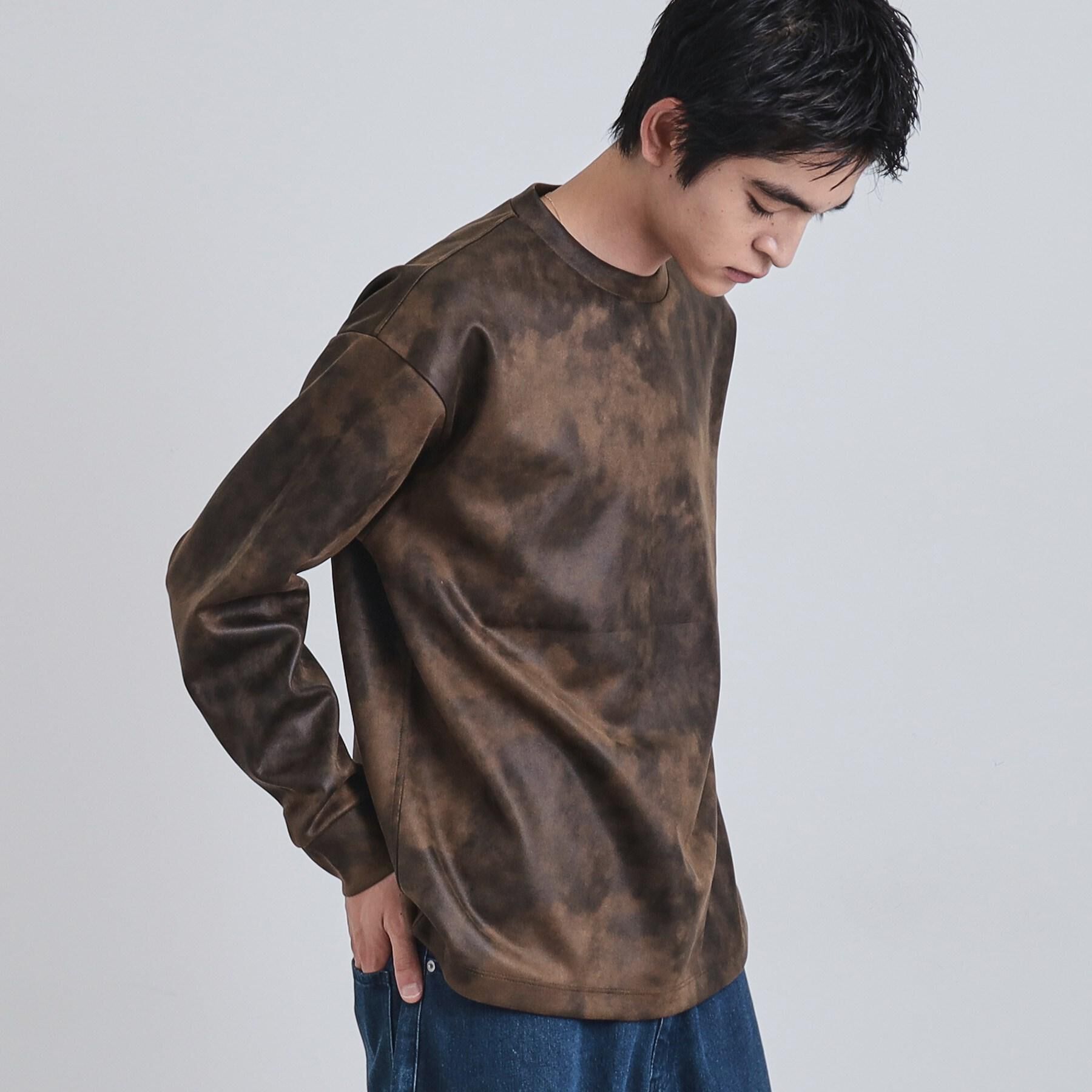 tk.TAKEO KIKUCHI「ヴィンテージライクプリント クルーネックカットソー」|Tシャツ・カットソー|