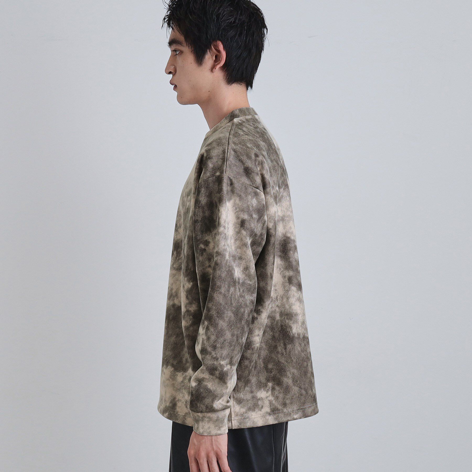 tk.TAKEO KIKUCHI「ヴィンテージライクプリント クルーネックカットソー」|Tシャツ・カットソー|