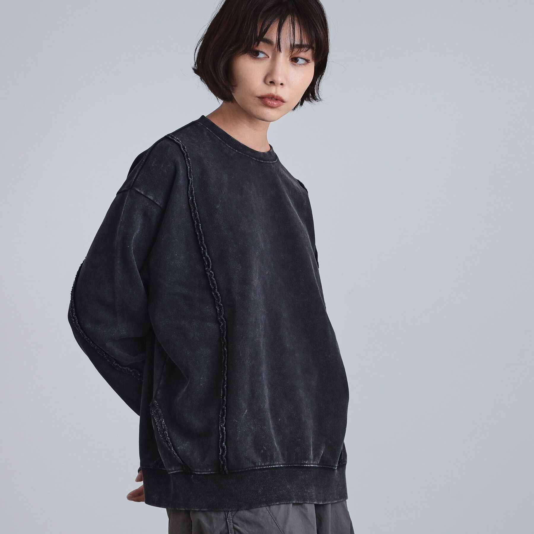 tk.TAKEO KIKUCHI「ヘヴィウェイトヴィンテージプルオーバー」|パーカー|