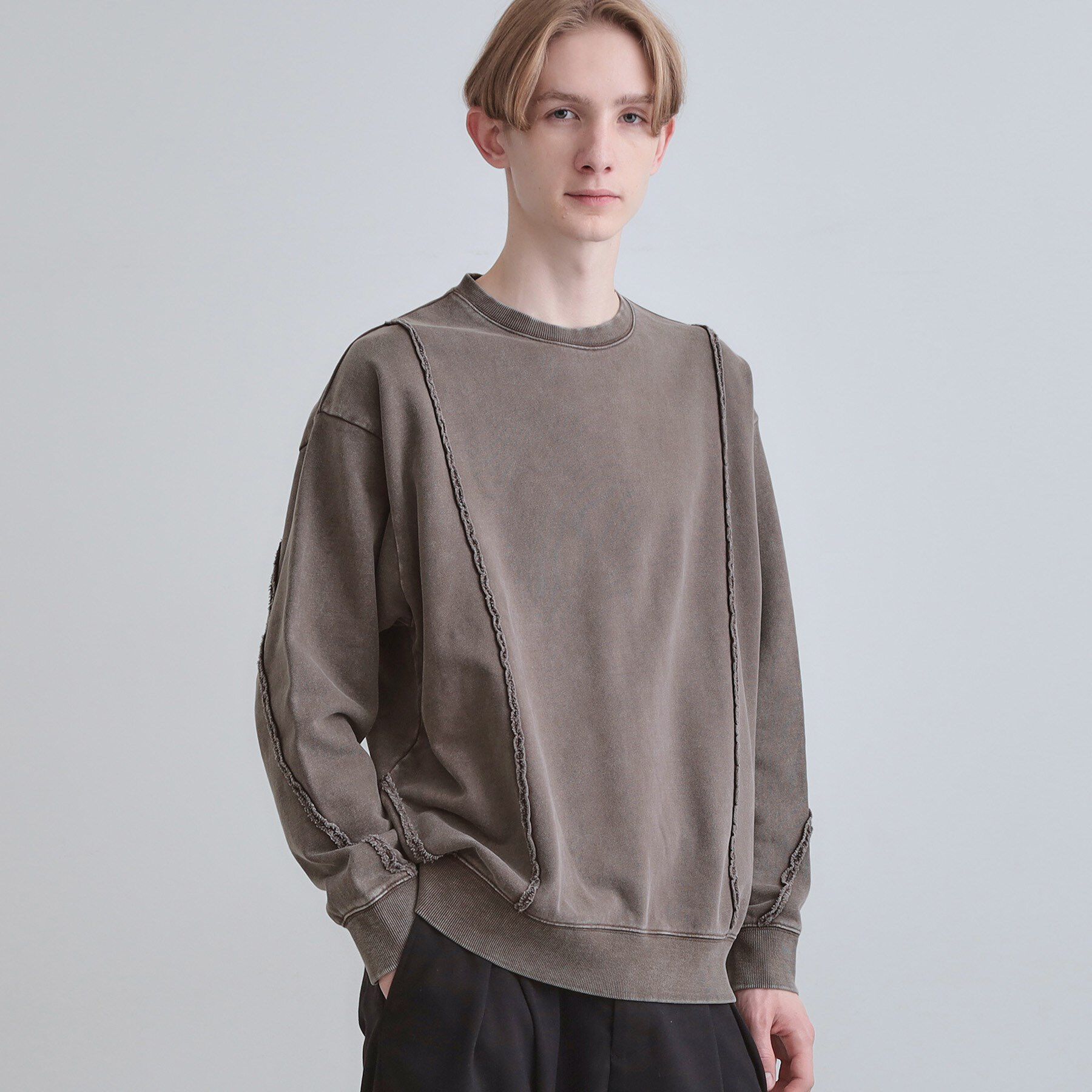 tk.TAKEO KIKUCHI「ヘヴィウェイトヴィンテージプルオーバー」|パーカー|