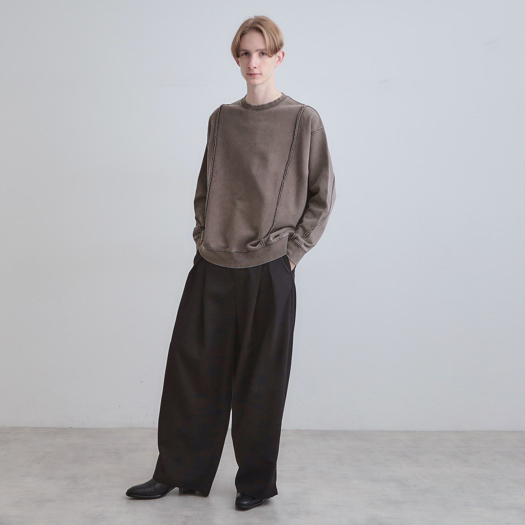 tk.TAKEO KIKUCHI「ヘヴィウェイトヴィンテージプルオーバー」|パーカー|