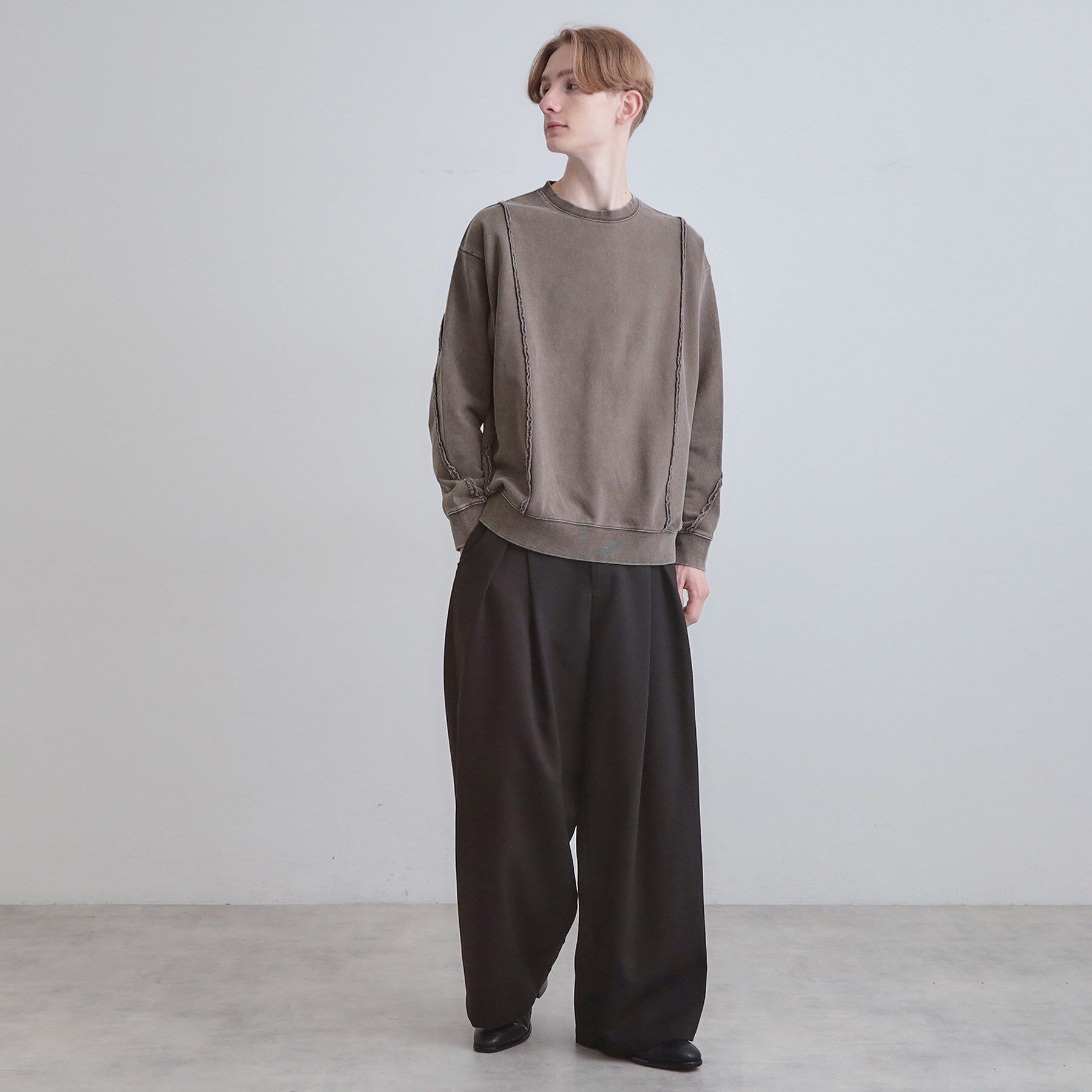 tk.TAKEO KIKUCHI「ヘヴィウェイトヴィンテージプルオーバー」|パーカー|