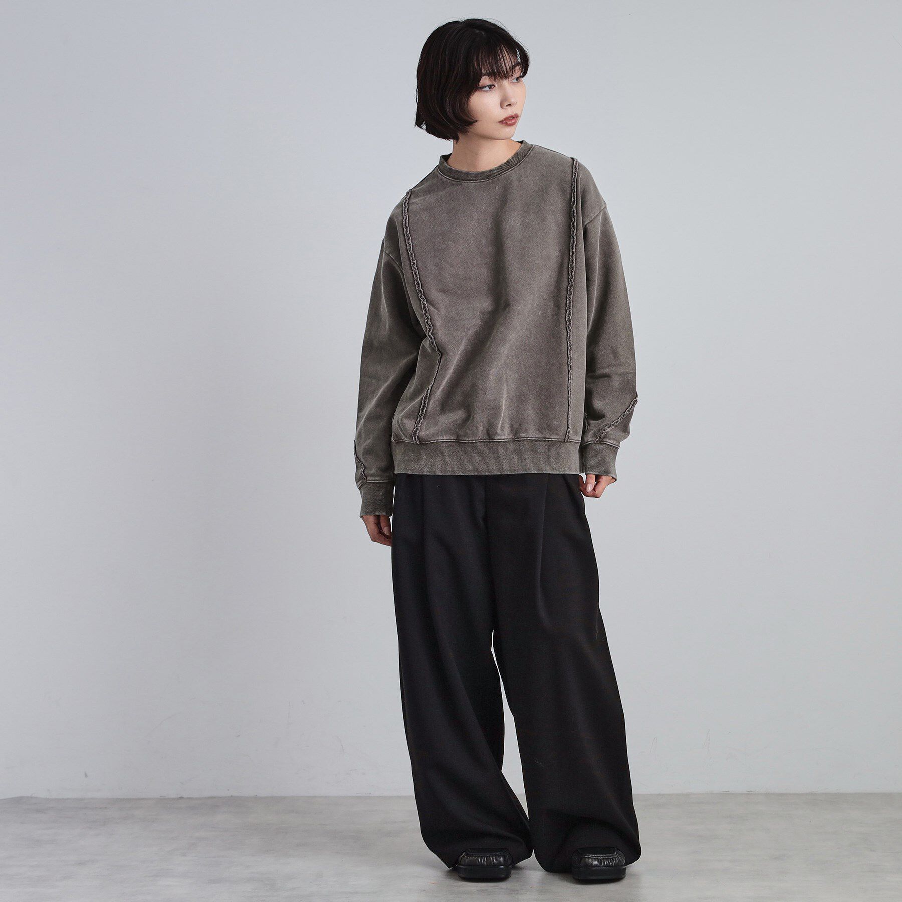 tk.TAKEO KIKUCHI「ヘヴィウェイトヴィンテージプルオーバー」|パーカー|