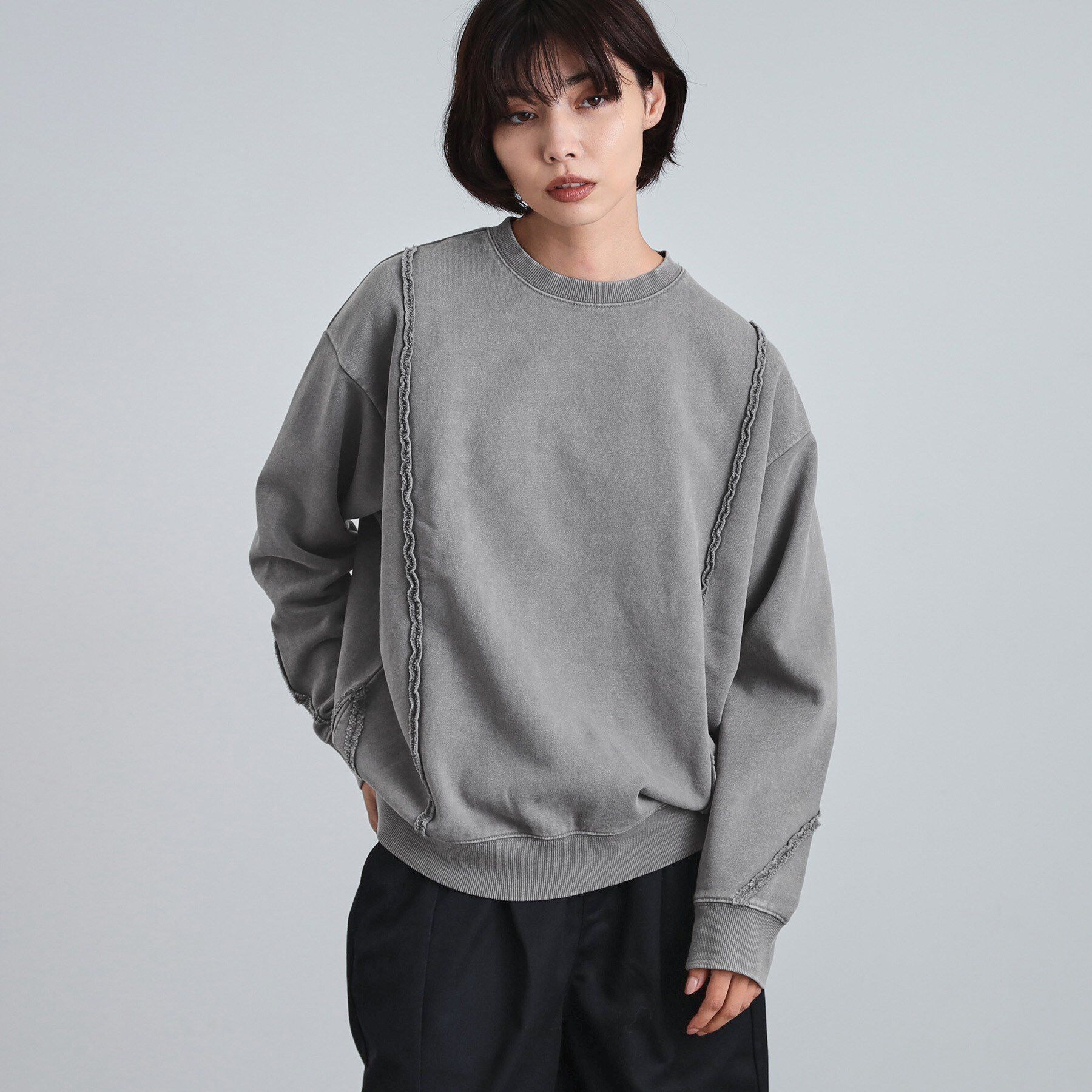 tk.TAKEO KIKUCHI「ヘヴィウェイトヴィンテージプルオーバー」|パーカー|