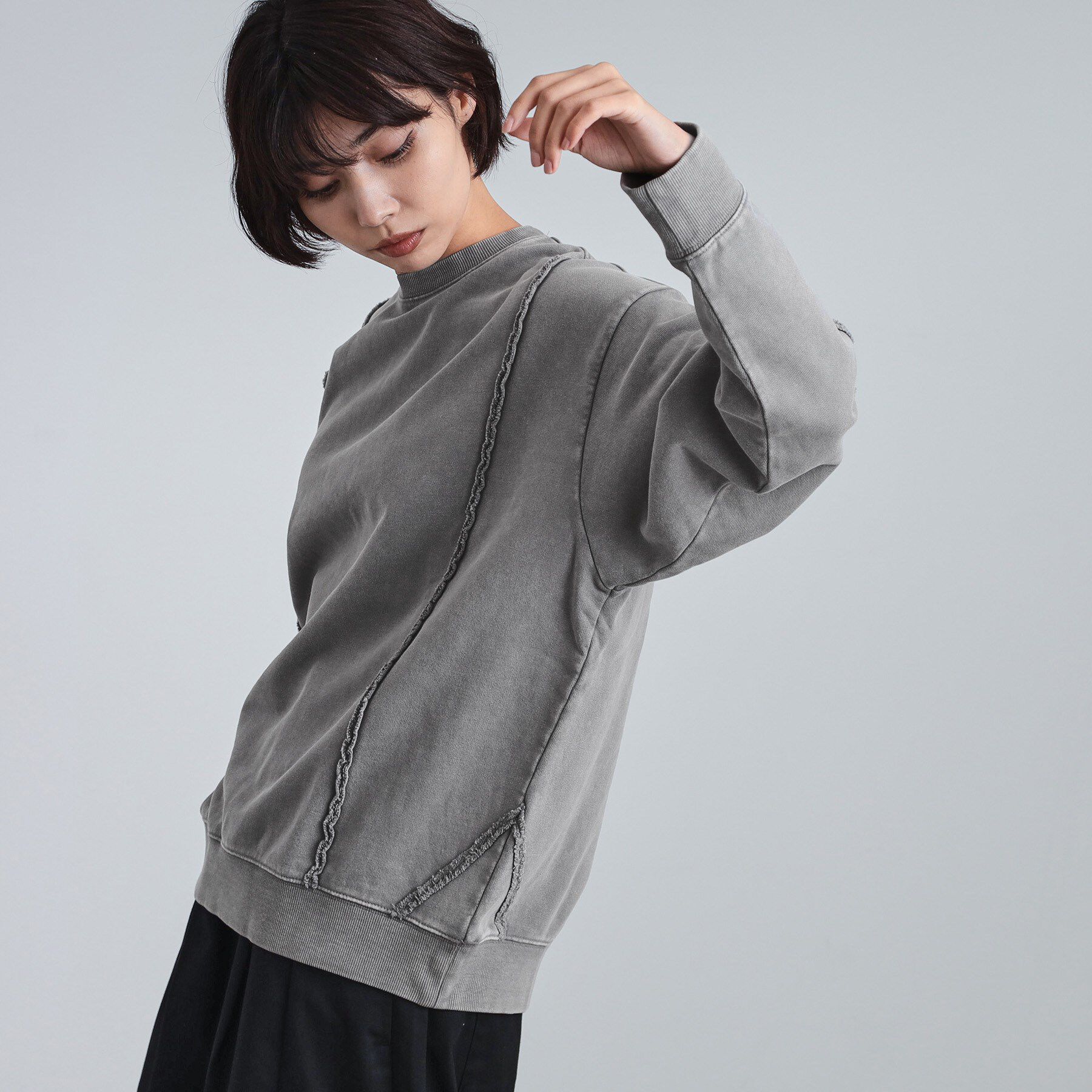 tk.TAKEO KIKUCHI「ヘヴィウェイトヴィンテージプルオーバー」|パーカー|