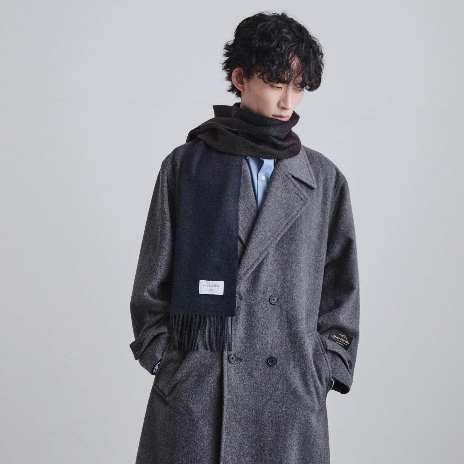 tk.TAKEO KIKUCHI「【カシミヤ】グラデーションマフラー」|ストール|