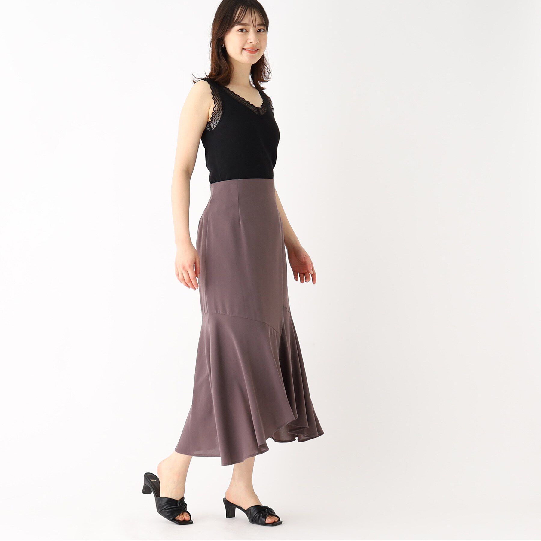 index「前後2WAYレースタンクトップ【洗濯機洗い可】」|キャミソール|