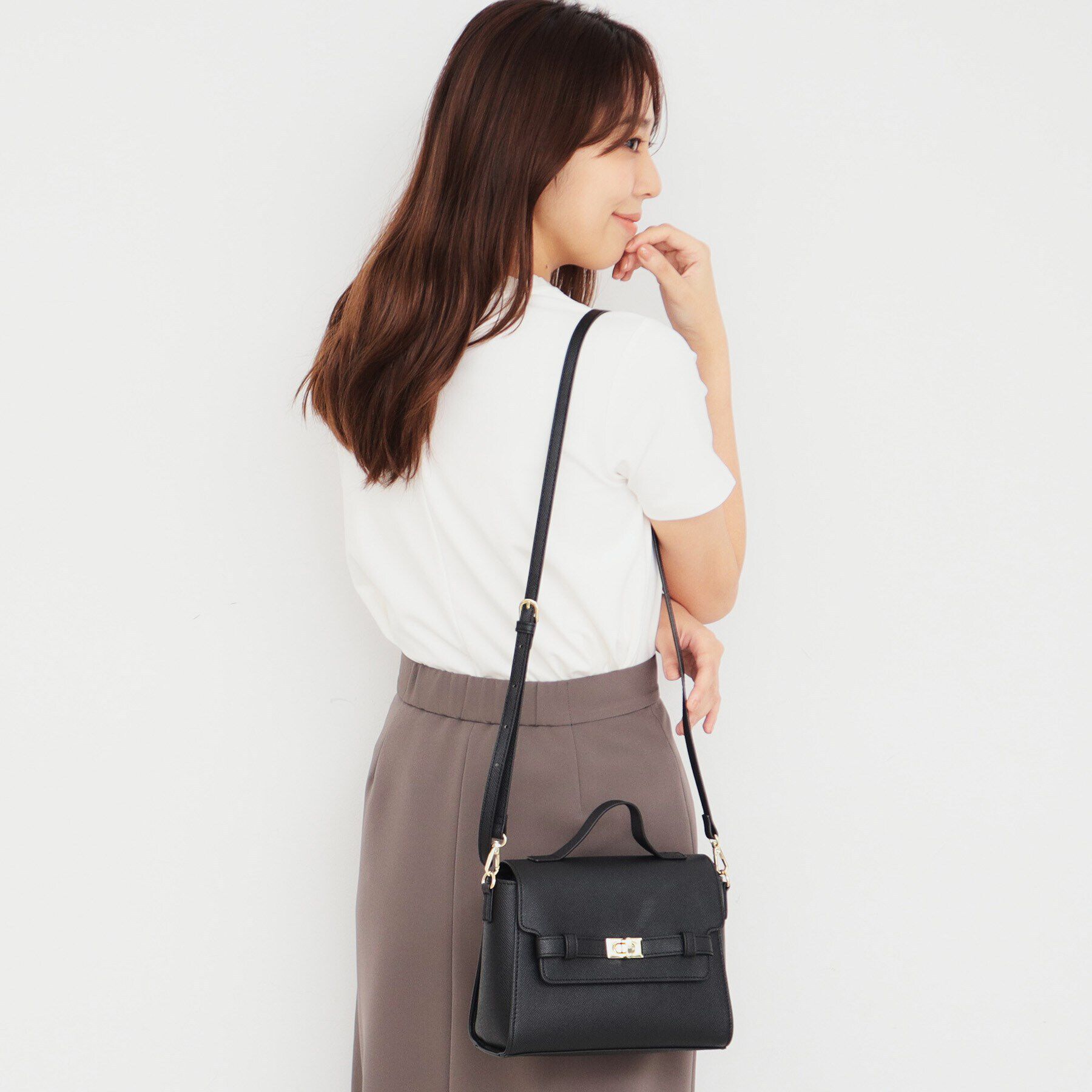 index「【2WAY】合皮ミニショルダーバッグ」|ショルダー・メッセンジャー|