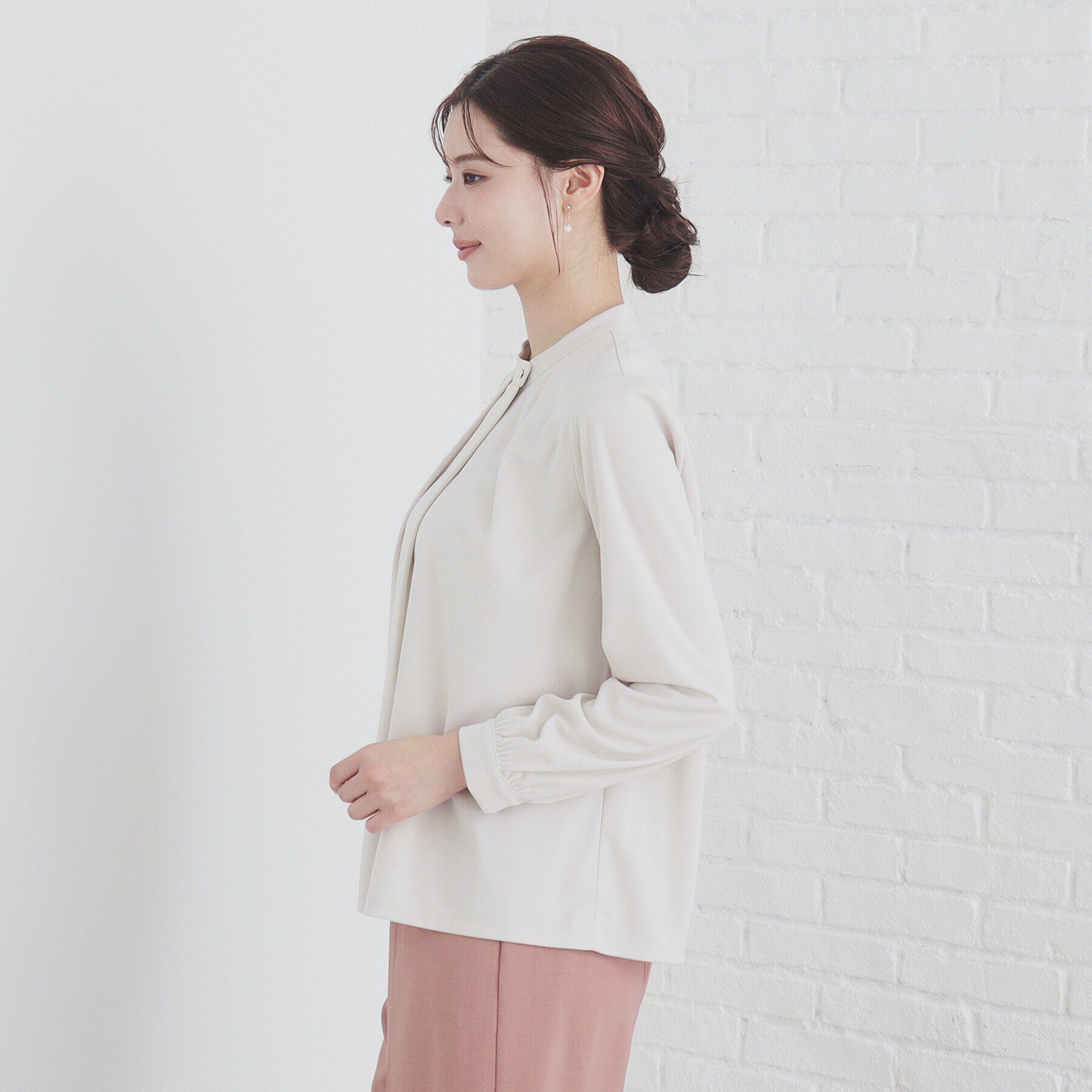 index「UV アシメタックデザイントップス【洗濯機洗い可/接触冷感】」|シャツ・ブラウス|