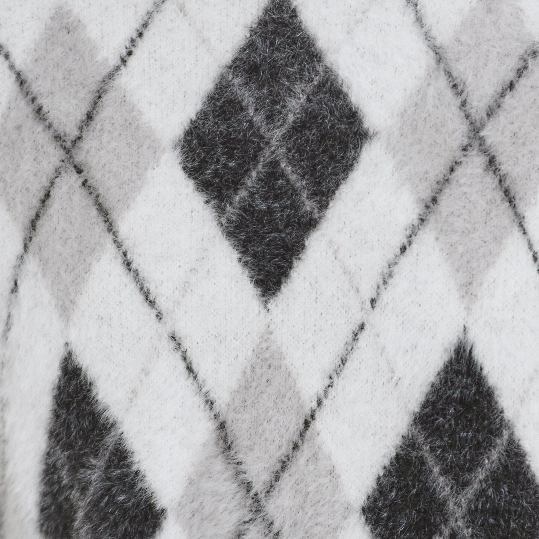 index「アーガイルチェックフェザーニット【洗濯機洗い可】」|ニット・セーター|