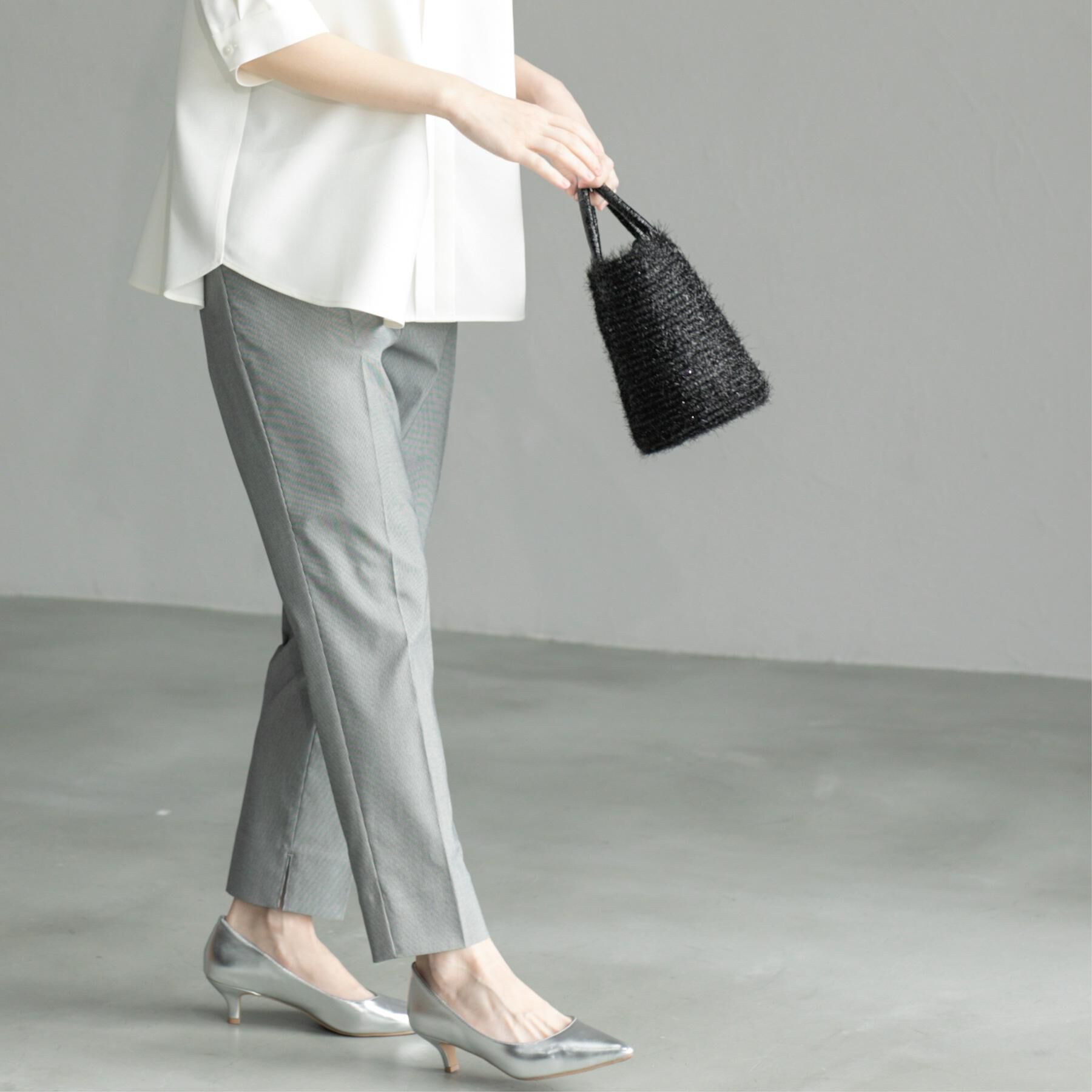 OPAQUE.CLIP「ハイストレッチイージースティックパンツ【洗濯機洗い可】」|その他|