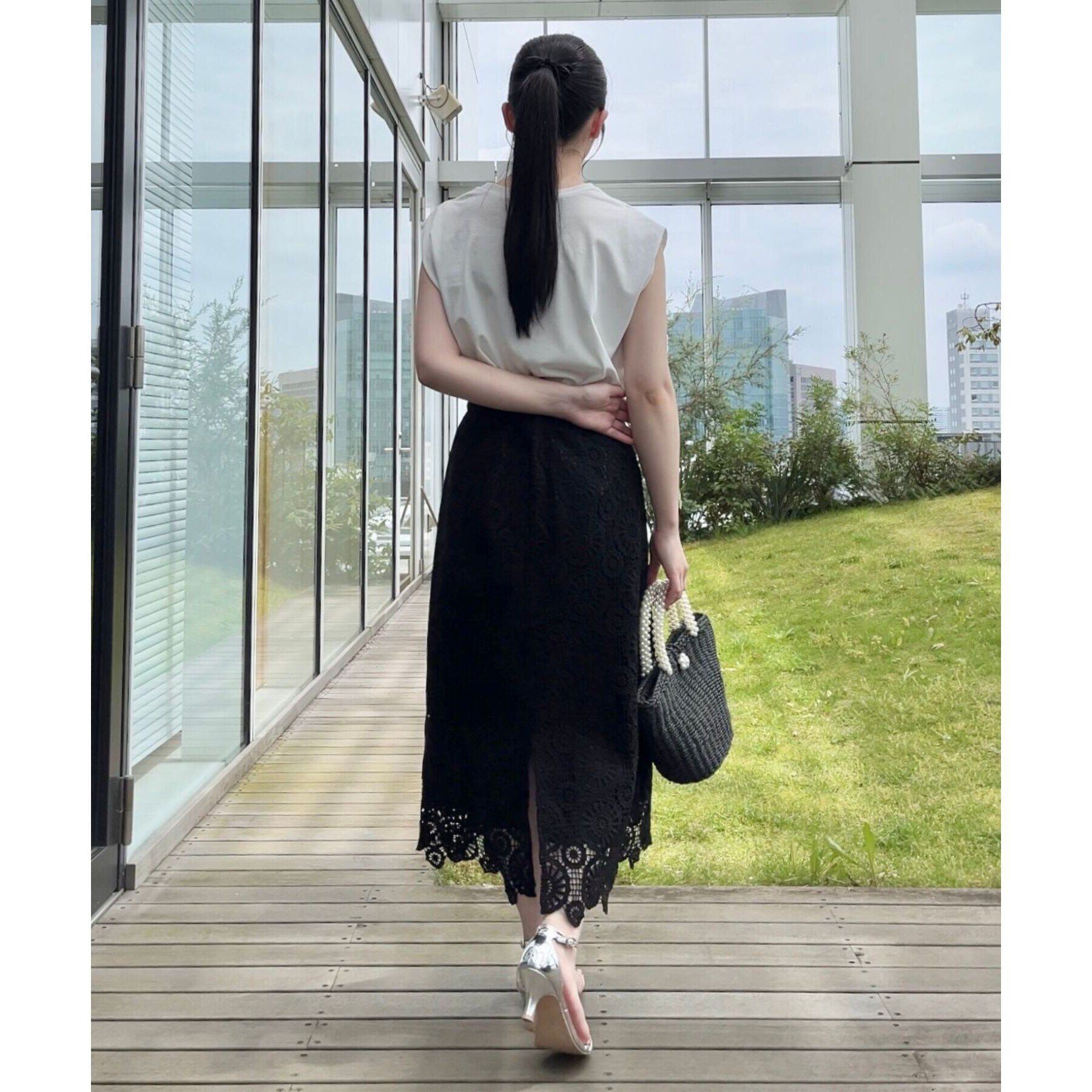 Couture broach「【インしないでキマる】ラインストーンTシャツ」|Tシャツ・カットソー|