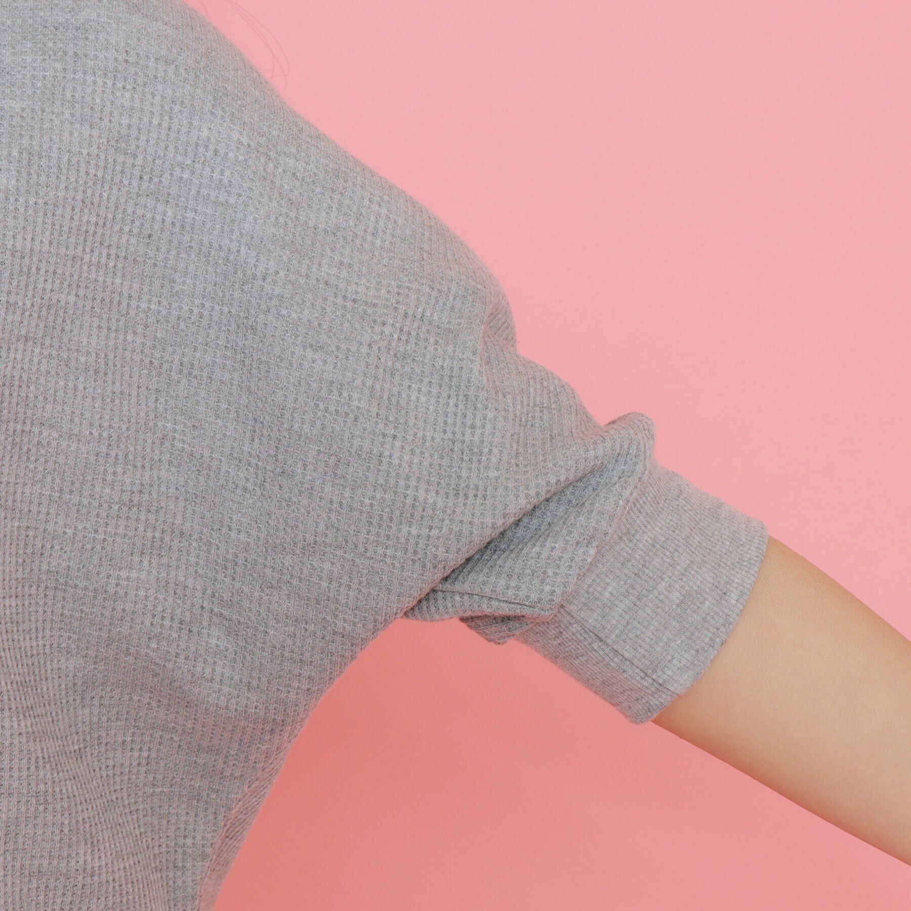 PINK-latte「【130cmあり】サーマルTシャツ」|Tシャツ・カットソー|