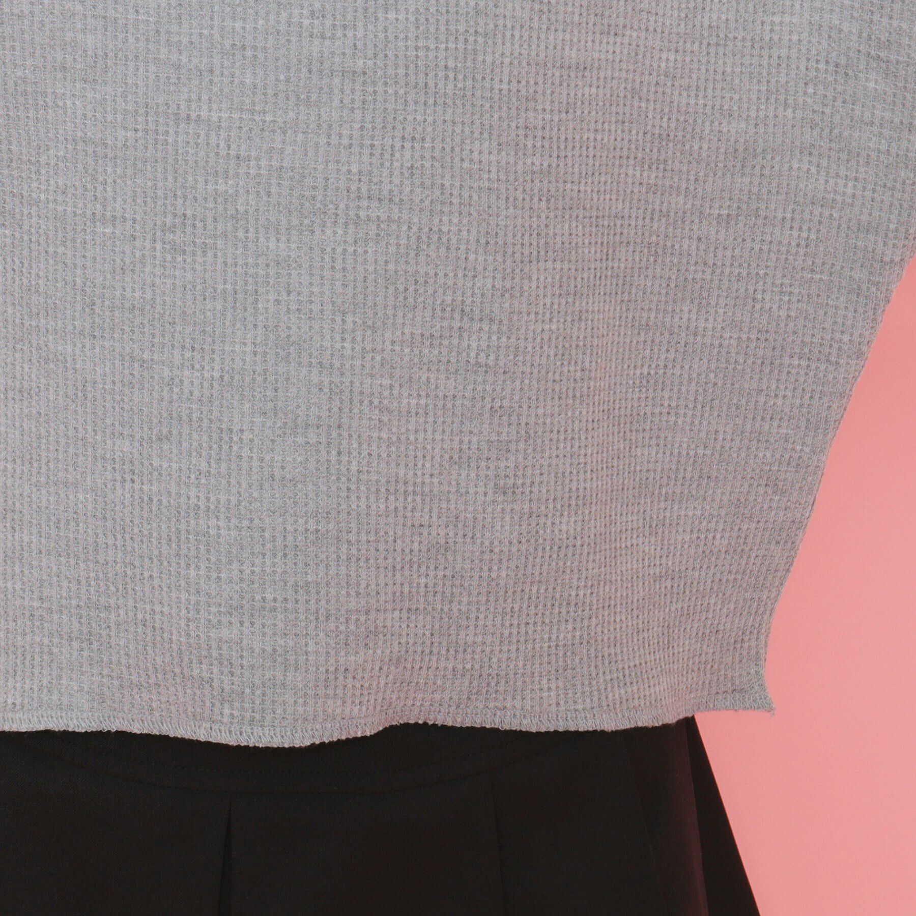 PINK-latte「【130cmあり】サーマルTシャツ」|Tシャツ・カットソー|