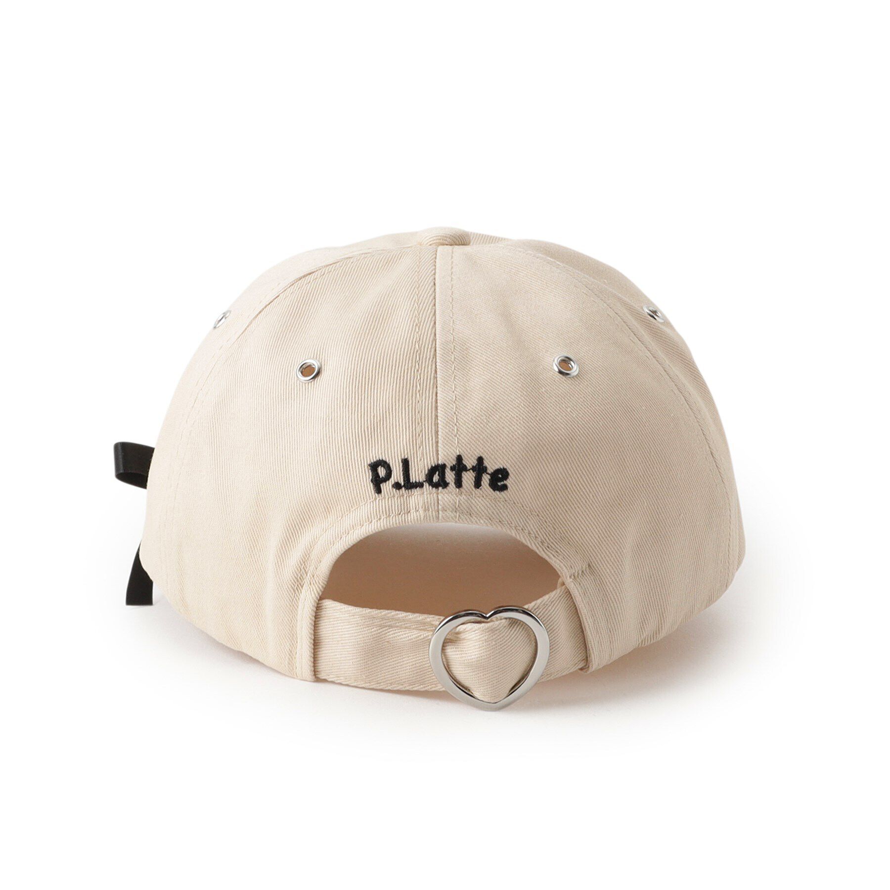 PINK-latte「レースアップリボンキャップ」|キャップ・キャスケット|