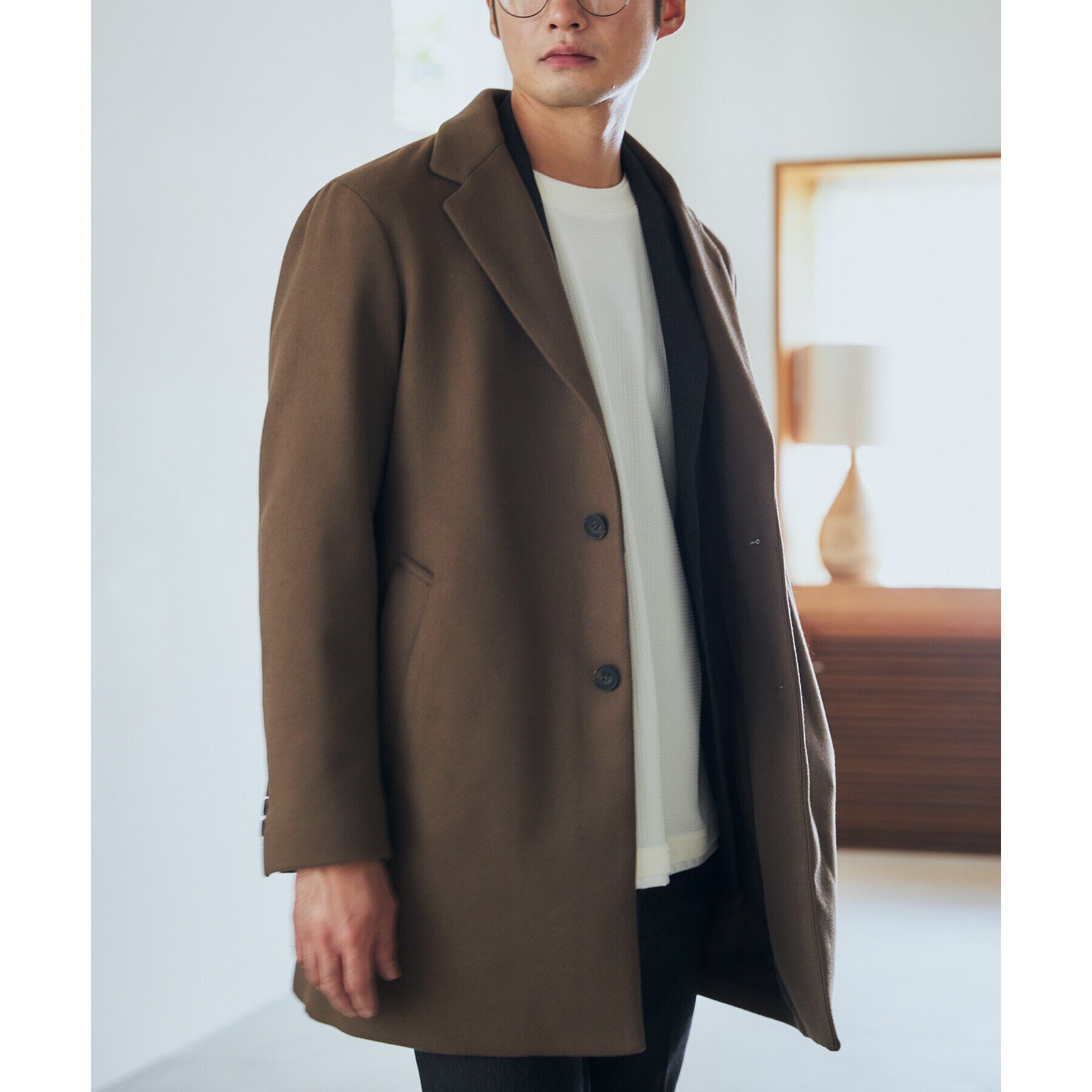 THE SHOP TK「ウールライクメルトンチェスターコート」|その他|