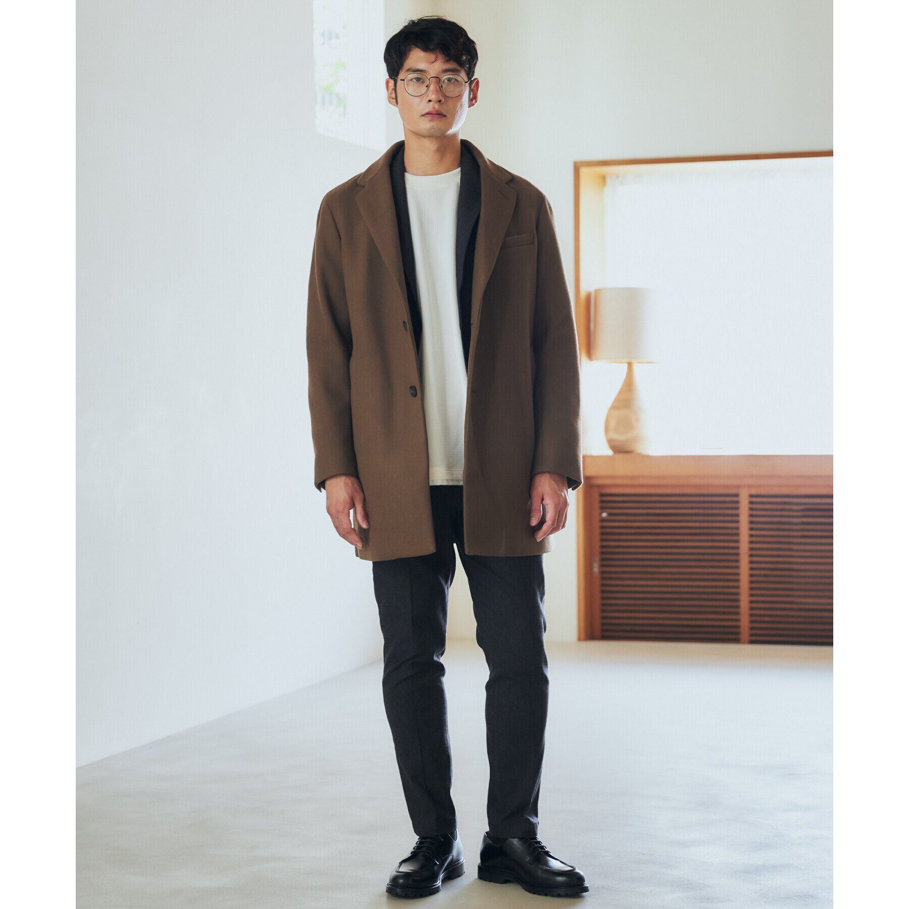 THE SHOP TK「ウールライクメルトンチェスターコート」|その他|