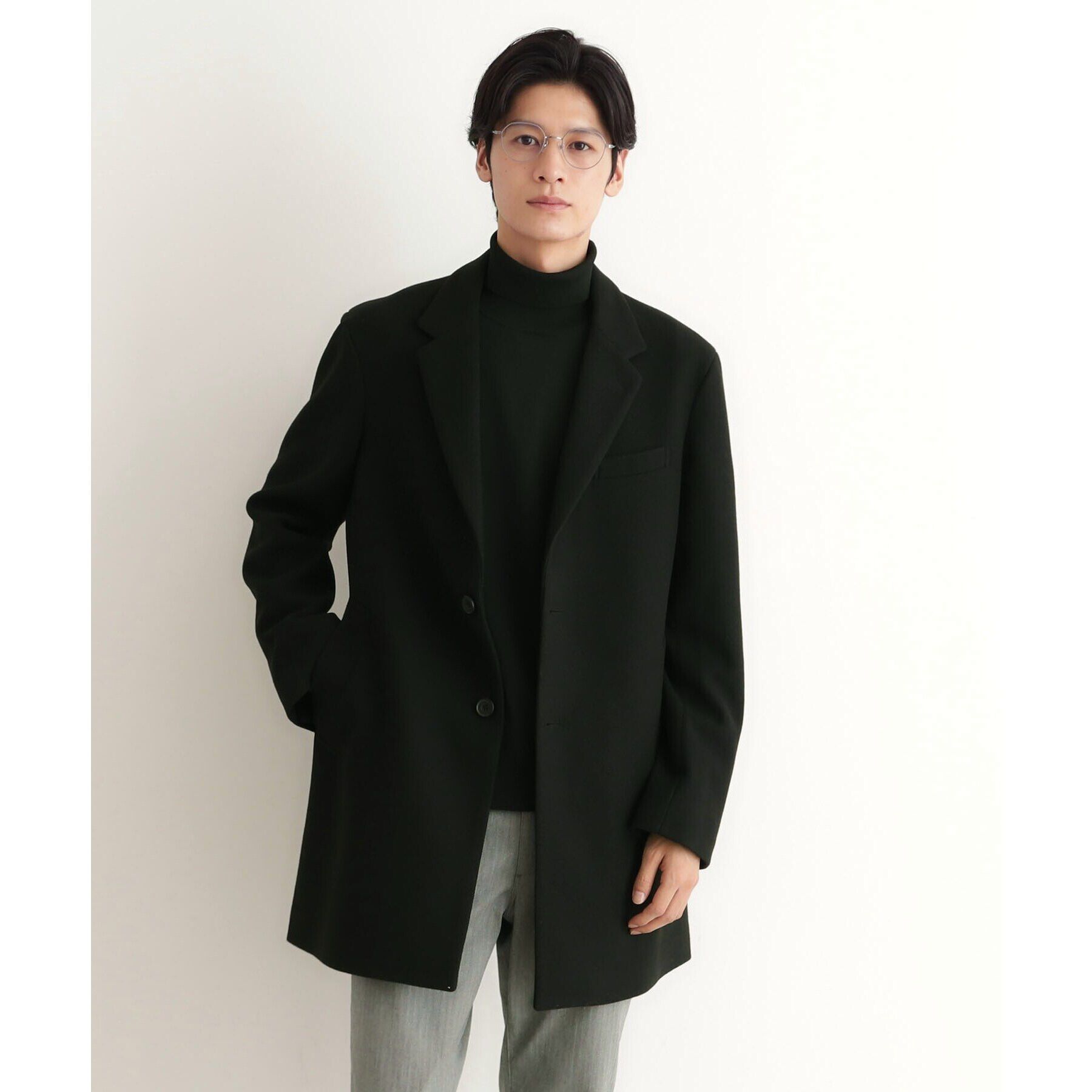 THE SHOP TK「ウールライクメルトンチェスターコート」|その他|