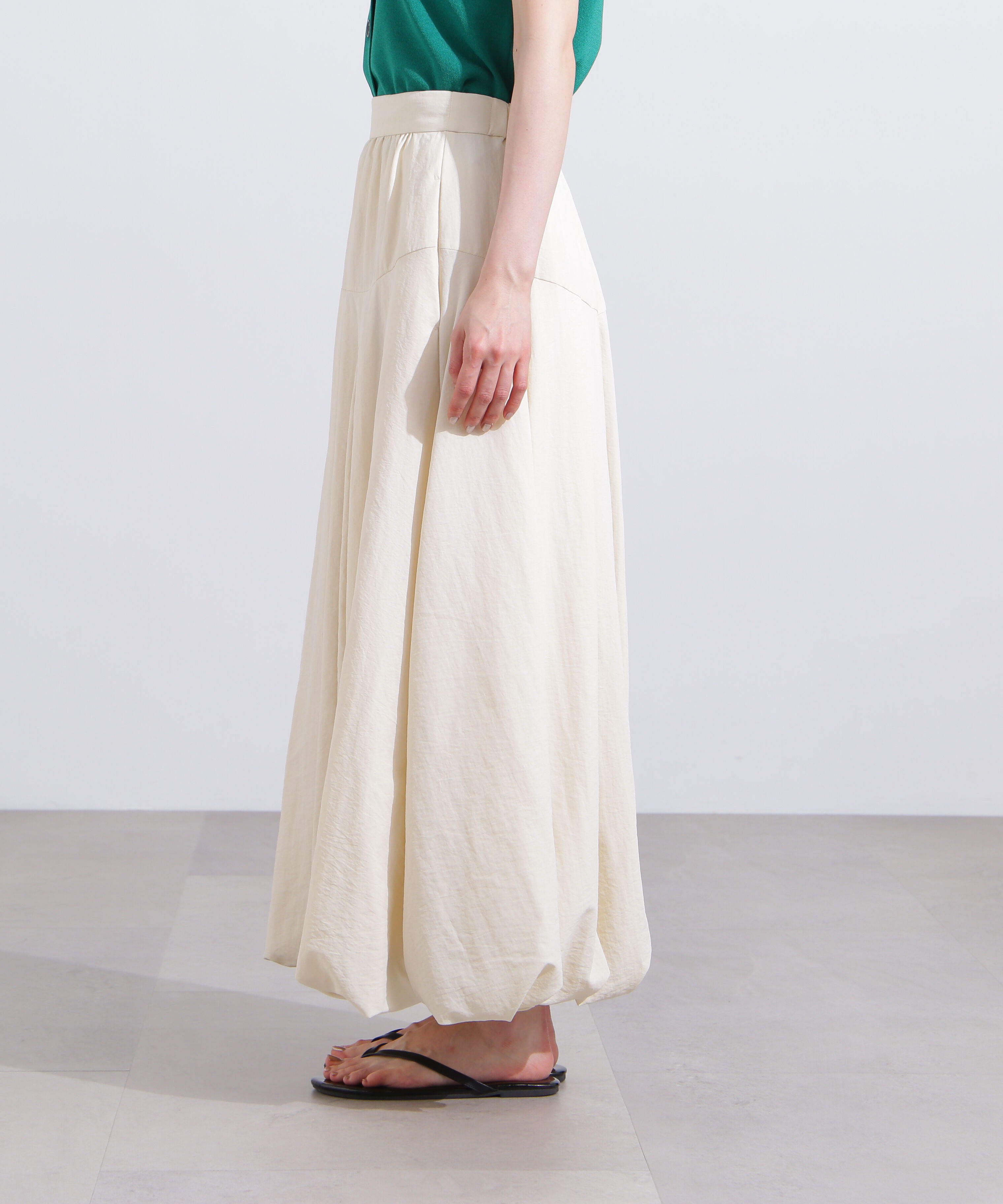  「切替タックバルーンスカート」|スカート|