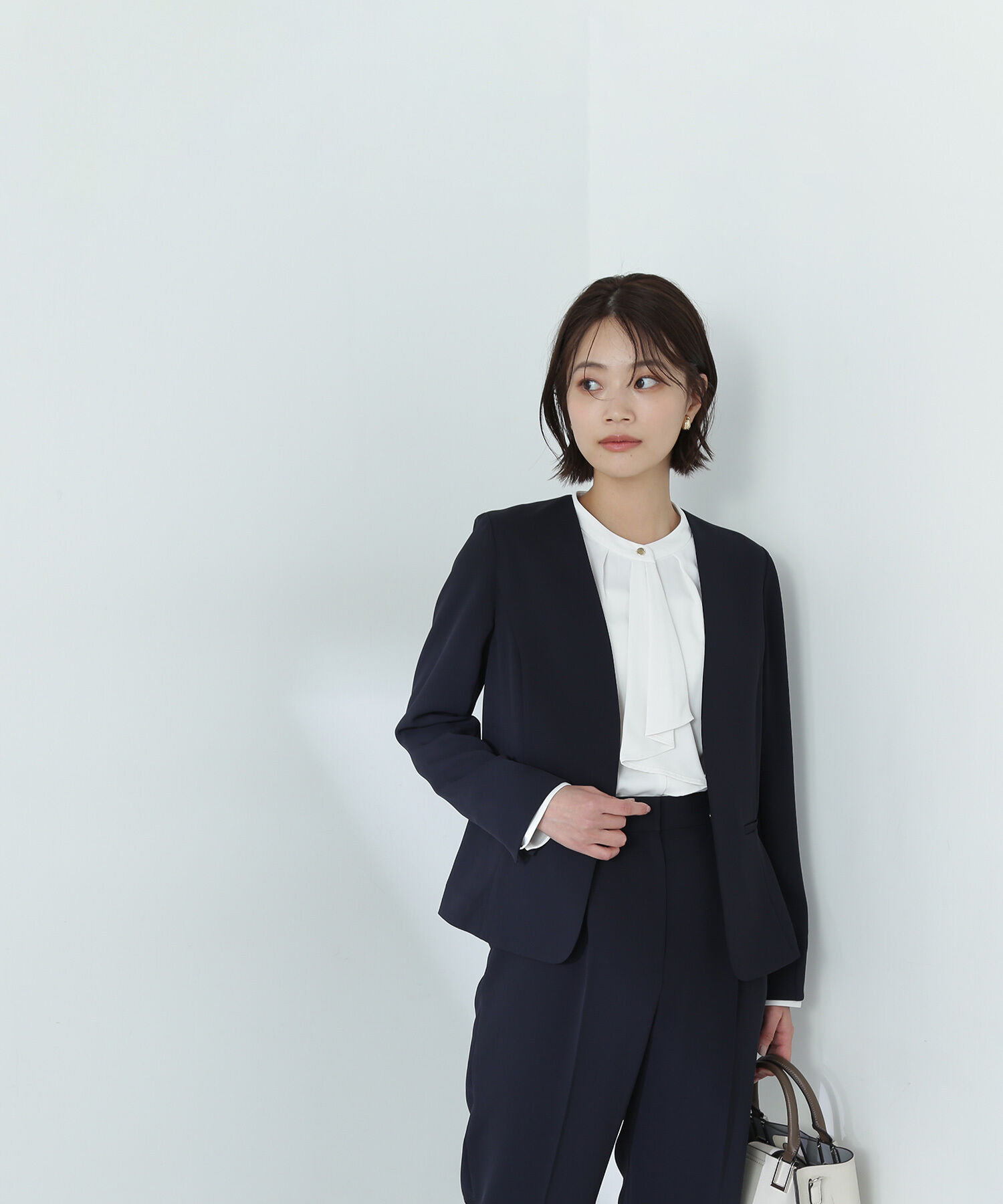  「ドビーツイル SETUP ノーカラージャケット」|その他|