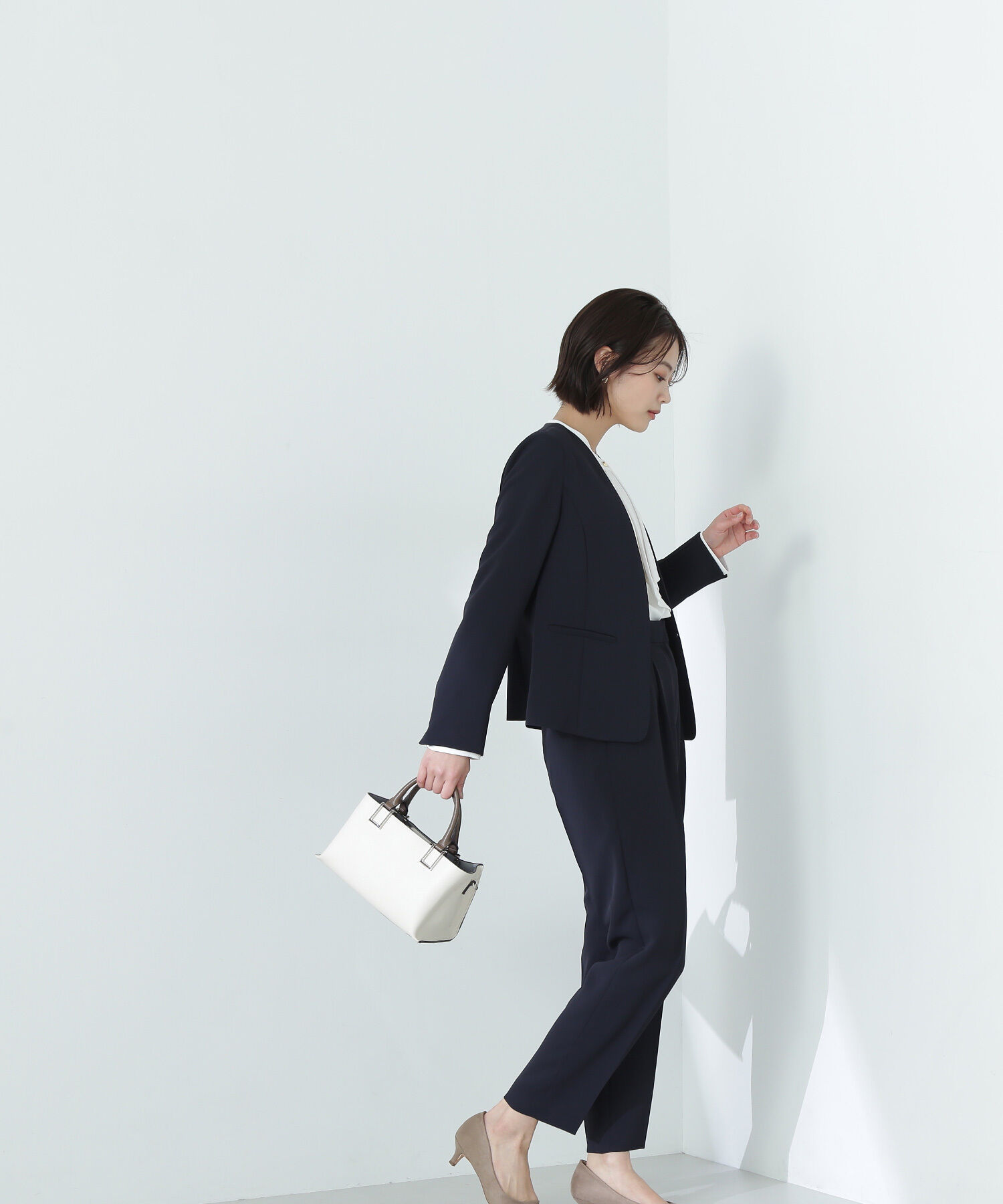  「ドビーツイル SETUP ノーカラージャケット」|その他|