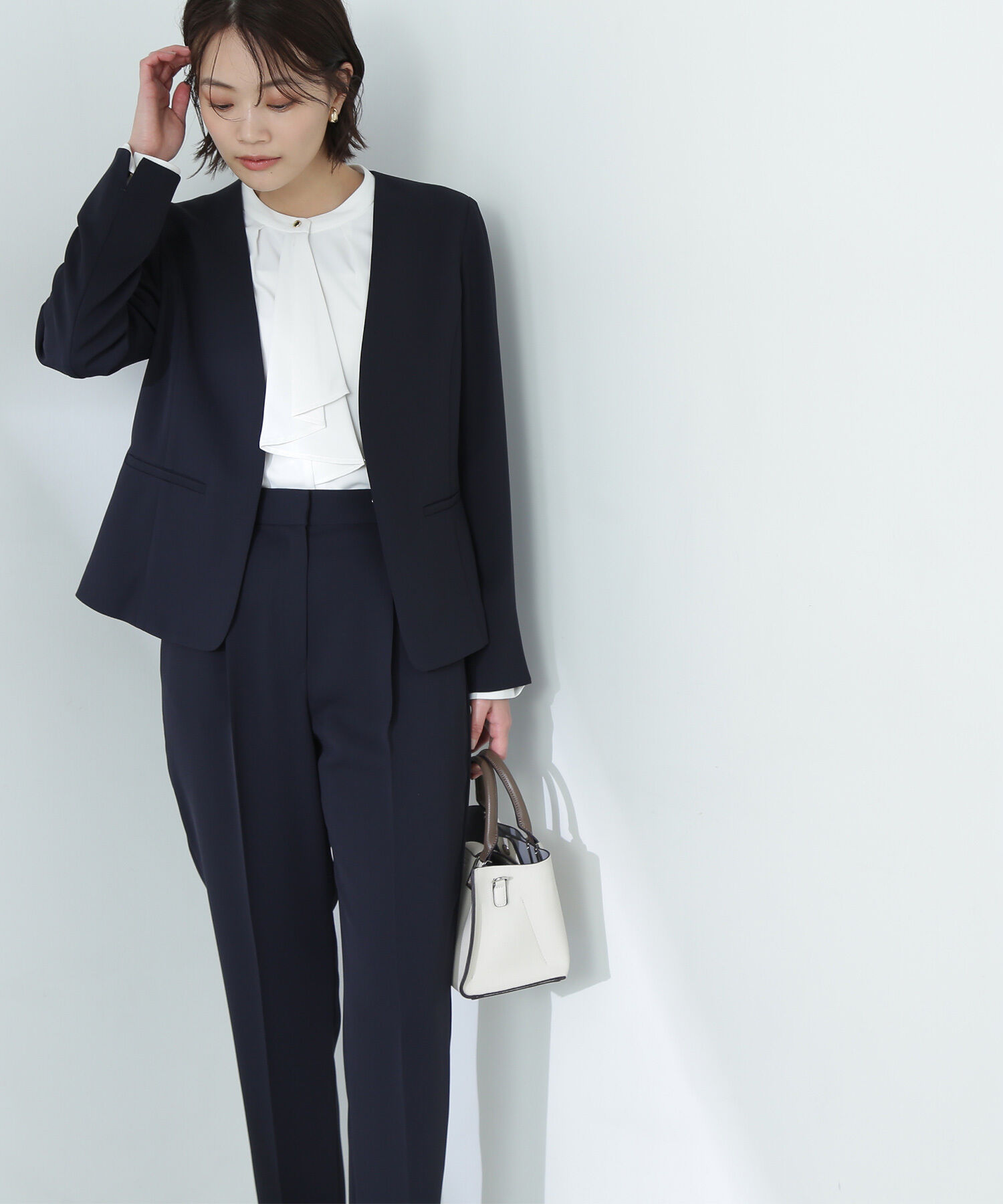  「ドビーツイル SETUP ノーカラージャケット」|その他|