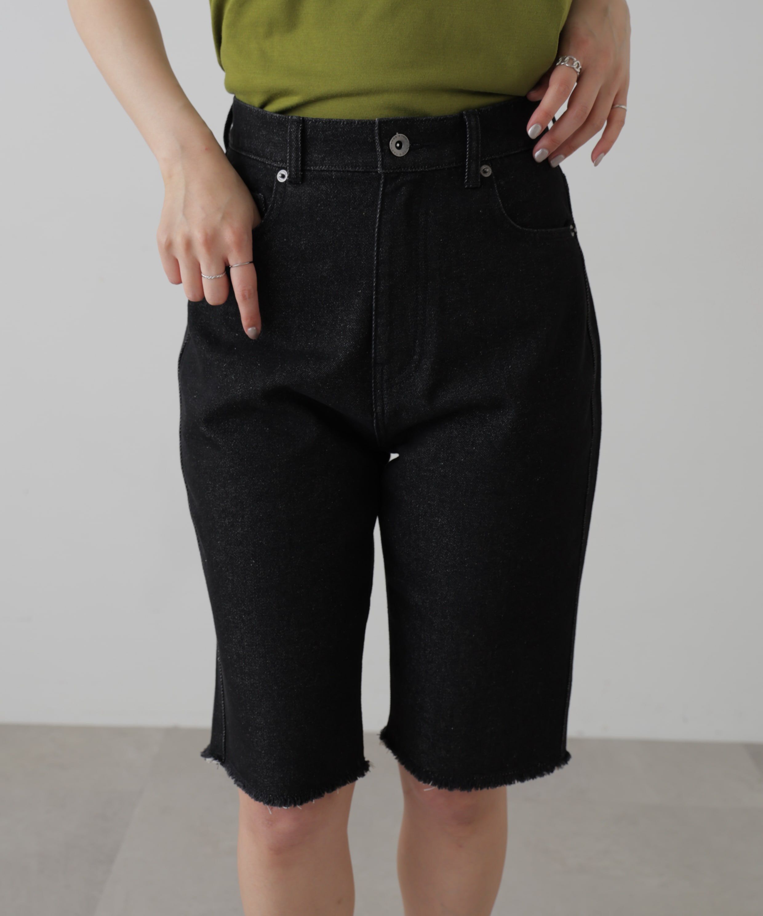  「バイカーデニムパンツ」|その他|