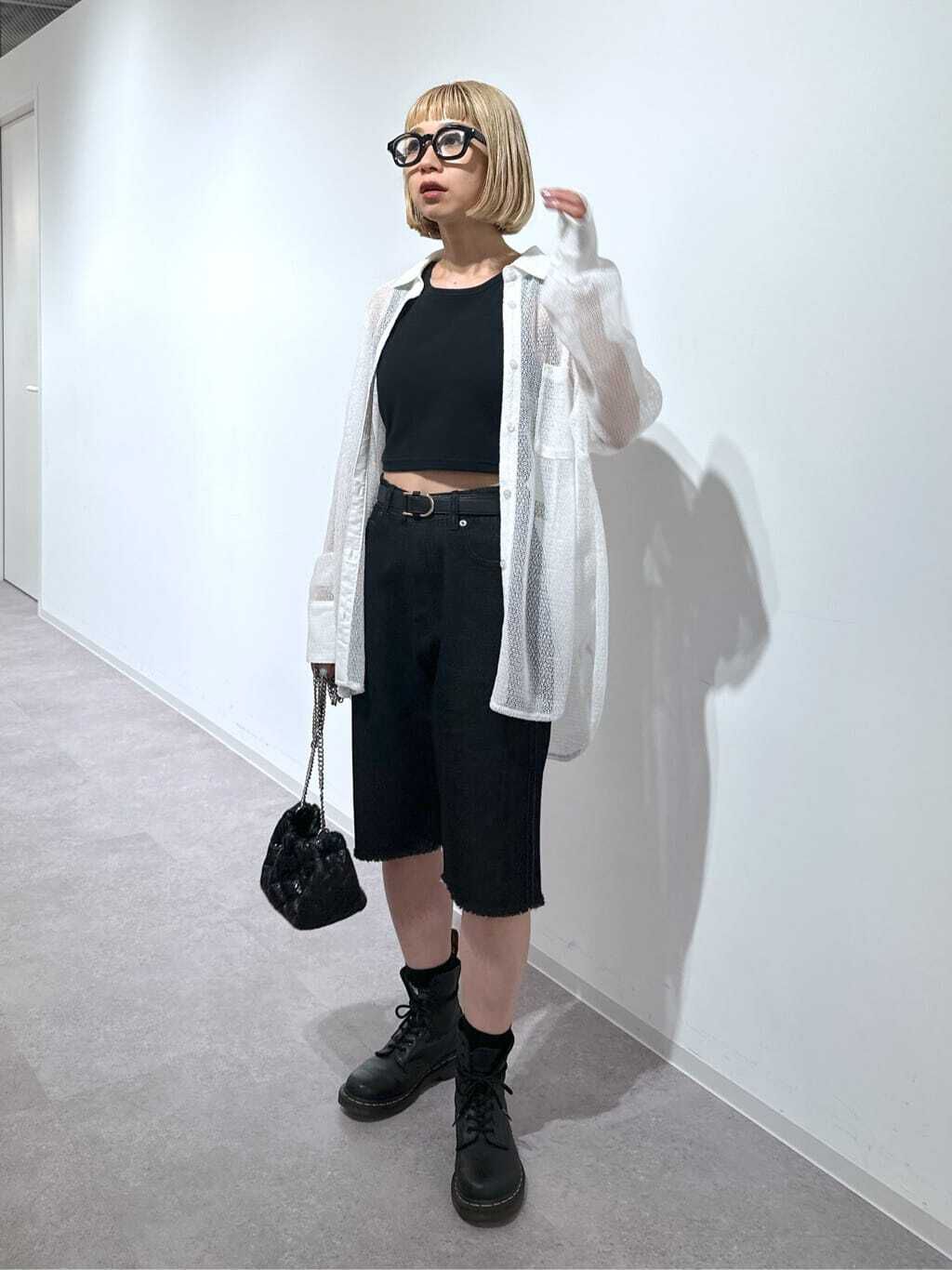  「バイカーデニムパンツ」|その他|