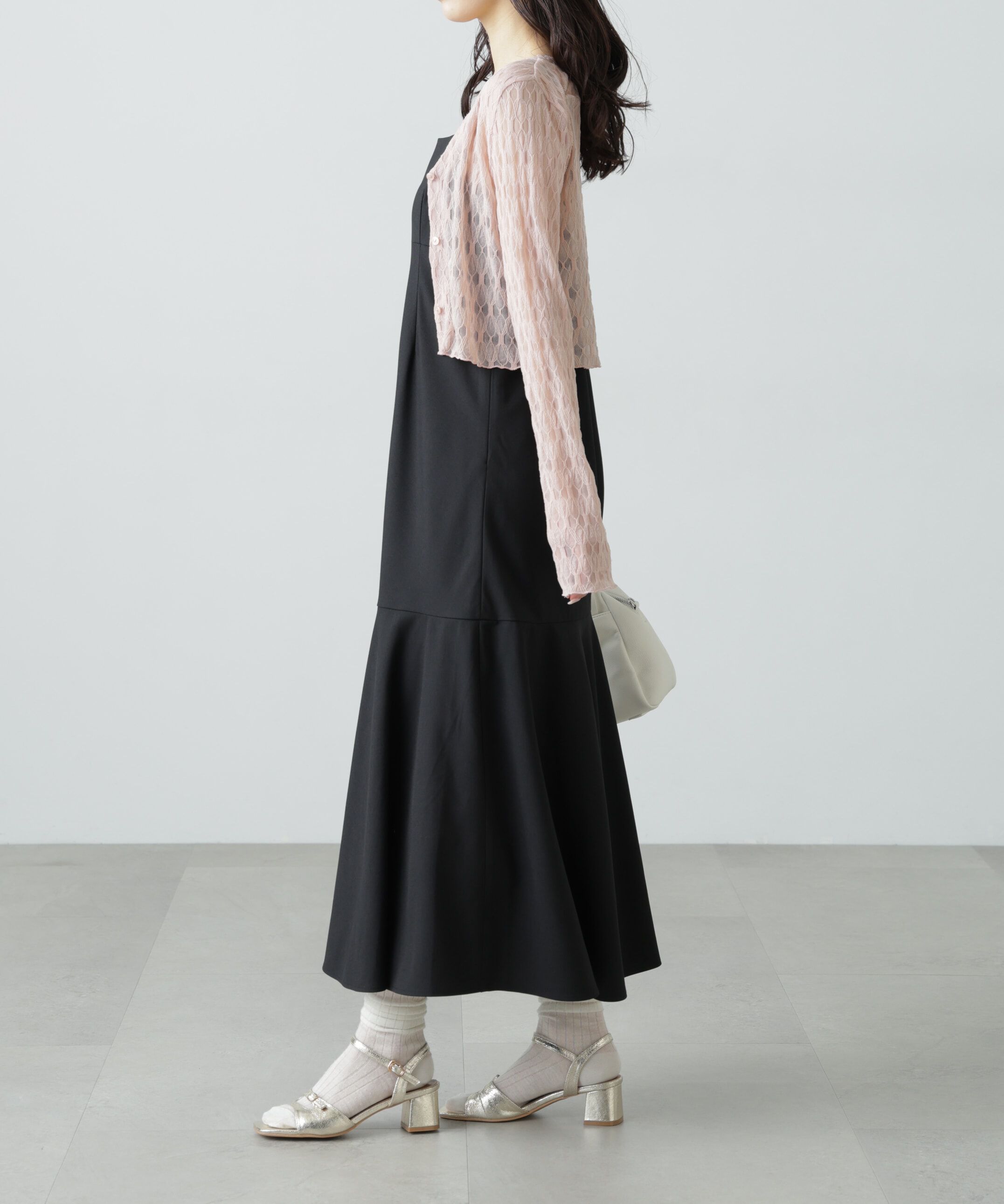  「2ストラップマーメイドキャミワンピース」|ワンピース|