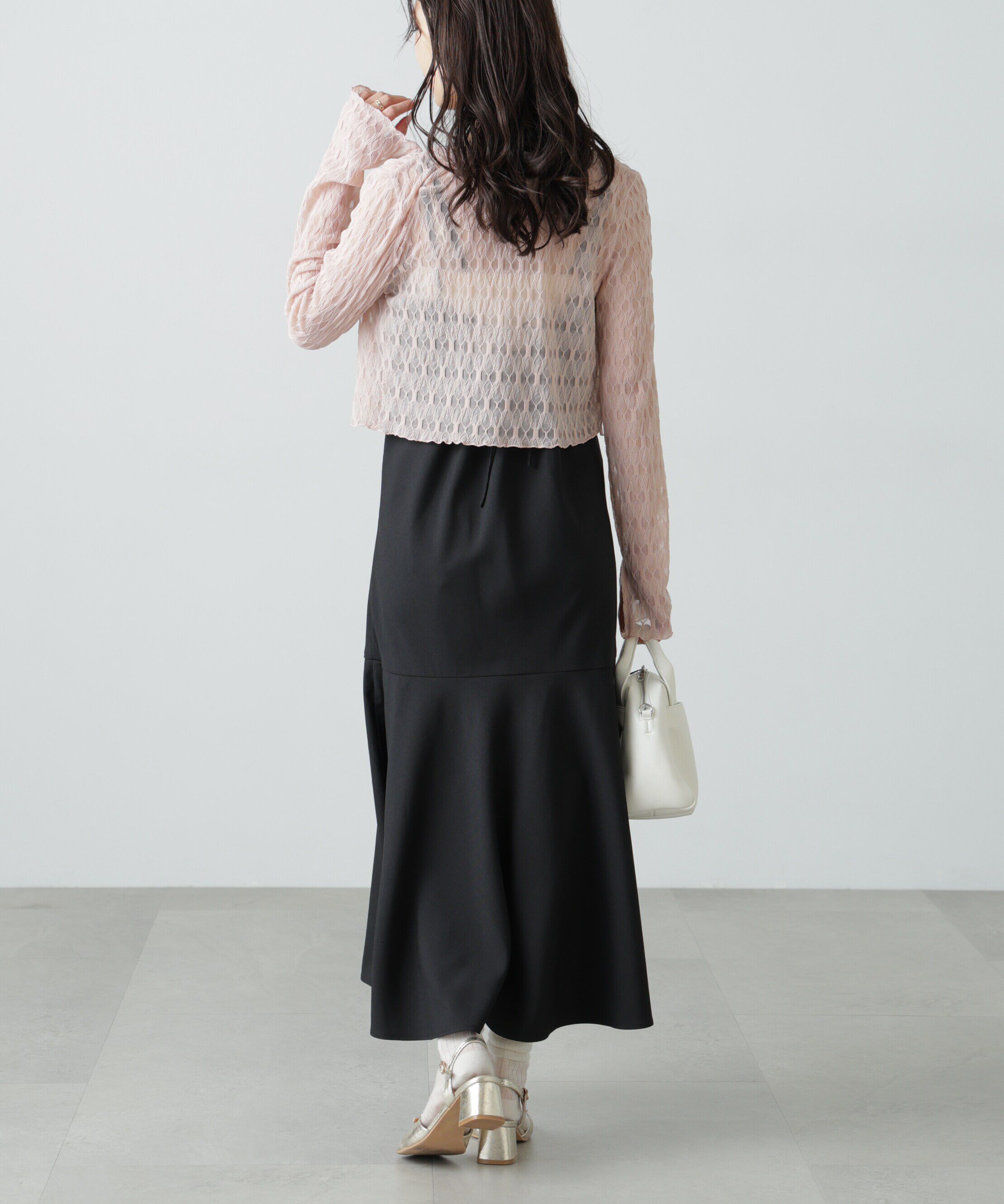  「2ストラップマーメイドキャミワンピース」|ワンピース|