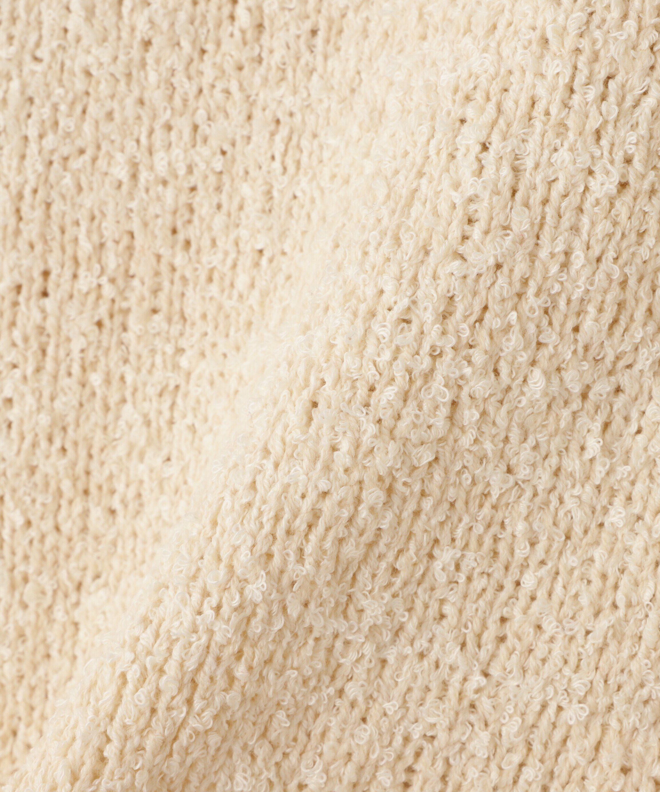  「[WEB限定:ﾌﾞﾗｯｸｶﾗｰのみ]ﾐﾆﾌﾞｰｸﾚﾂｲｰﾄﾞﾗｲｸﾆｯﾄｶ 」|ニット・セーター|