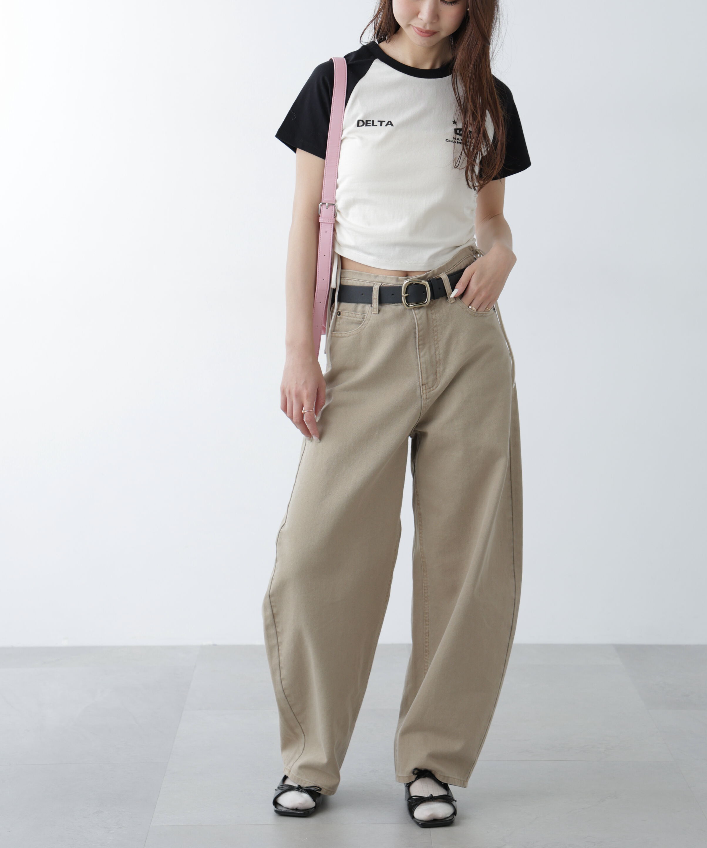  「ドロストラグランTシャツ」|Tシャツ・カットソー|