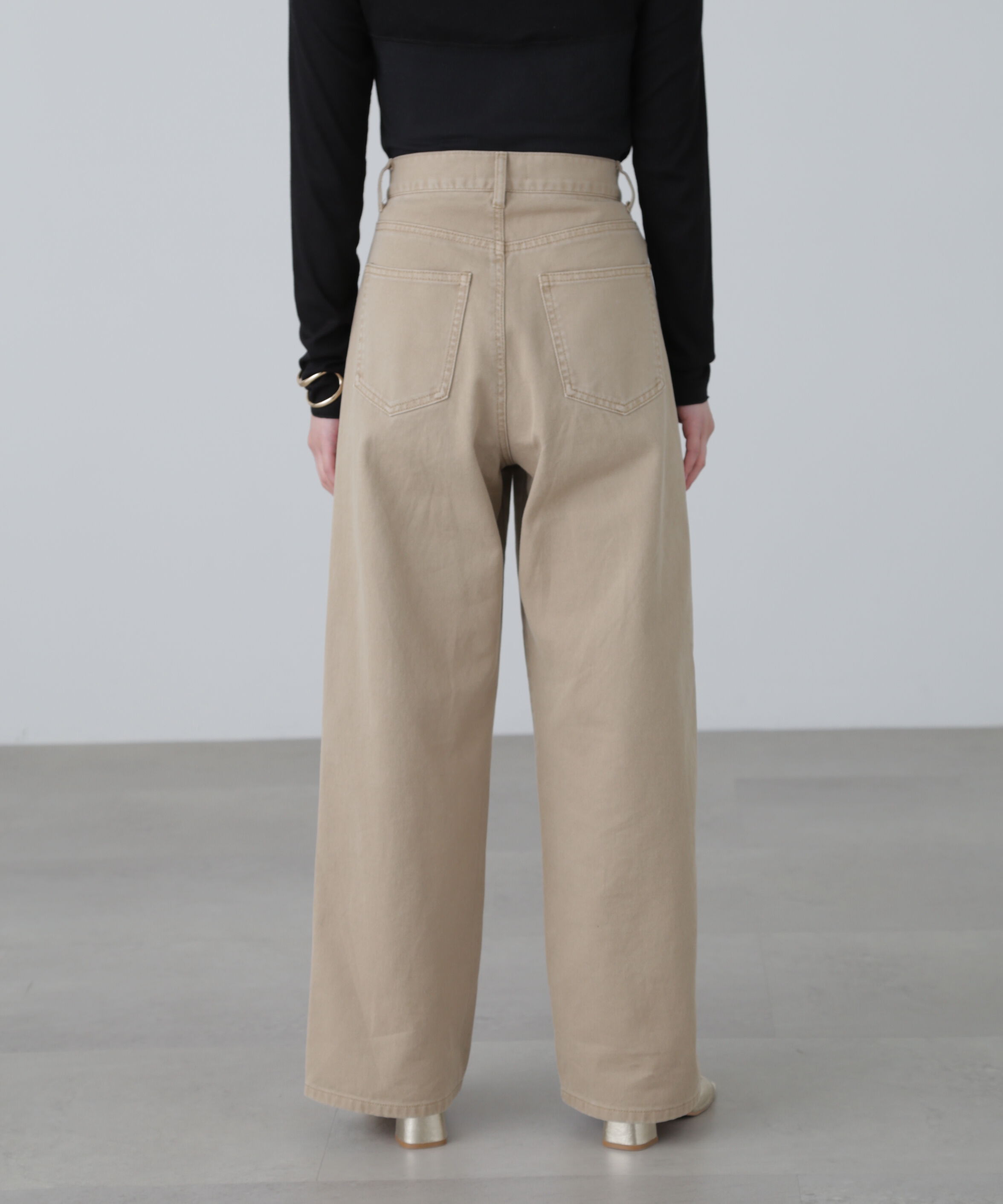  「ワイドストレートカラーパンツ」|その他|