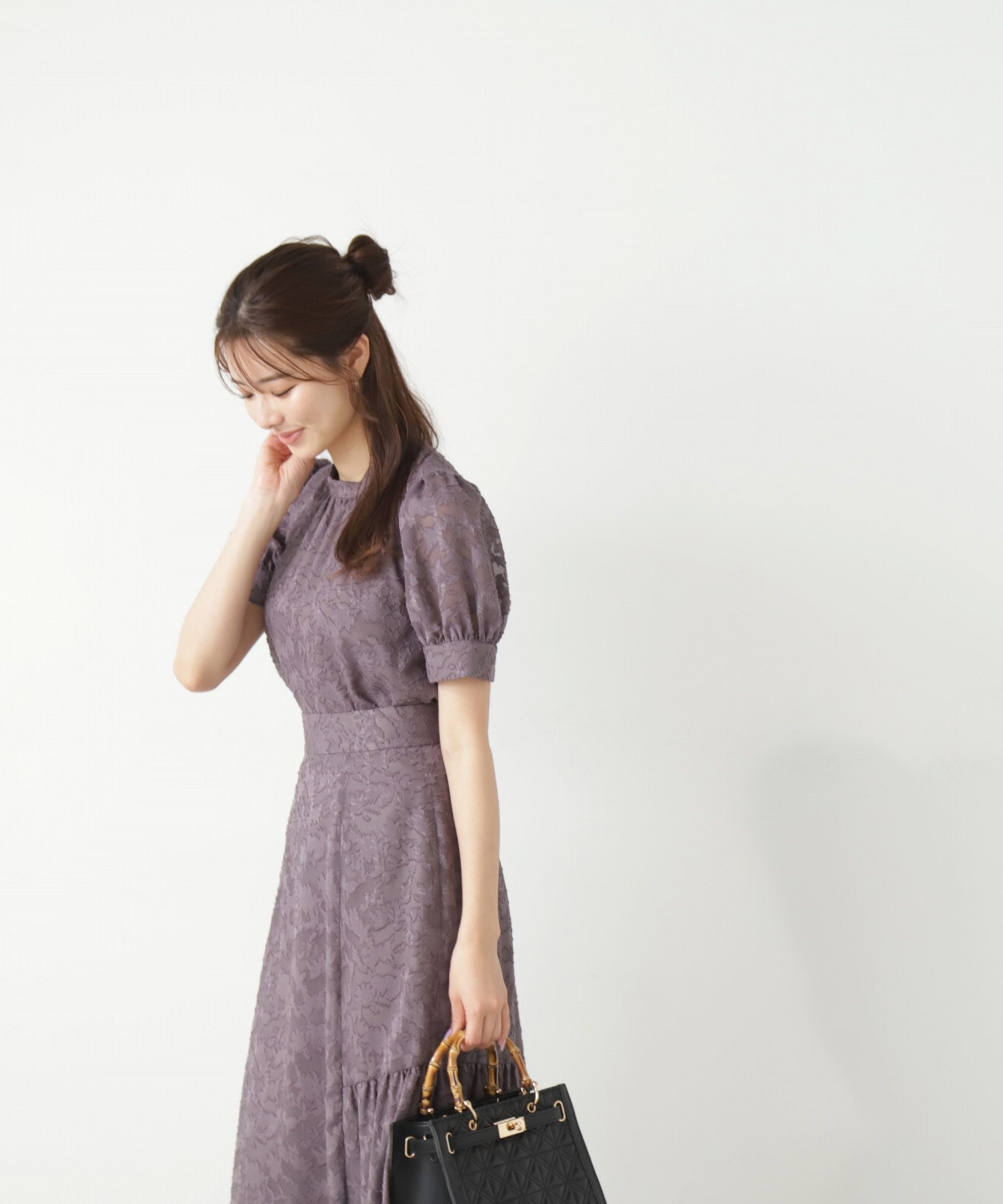 PROPORTION BODY DRESSING「フラワージャガードブラウス」|シャツ・ブラウス|