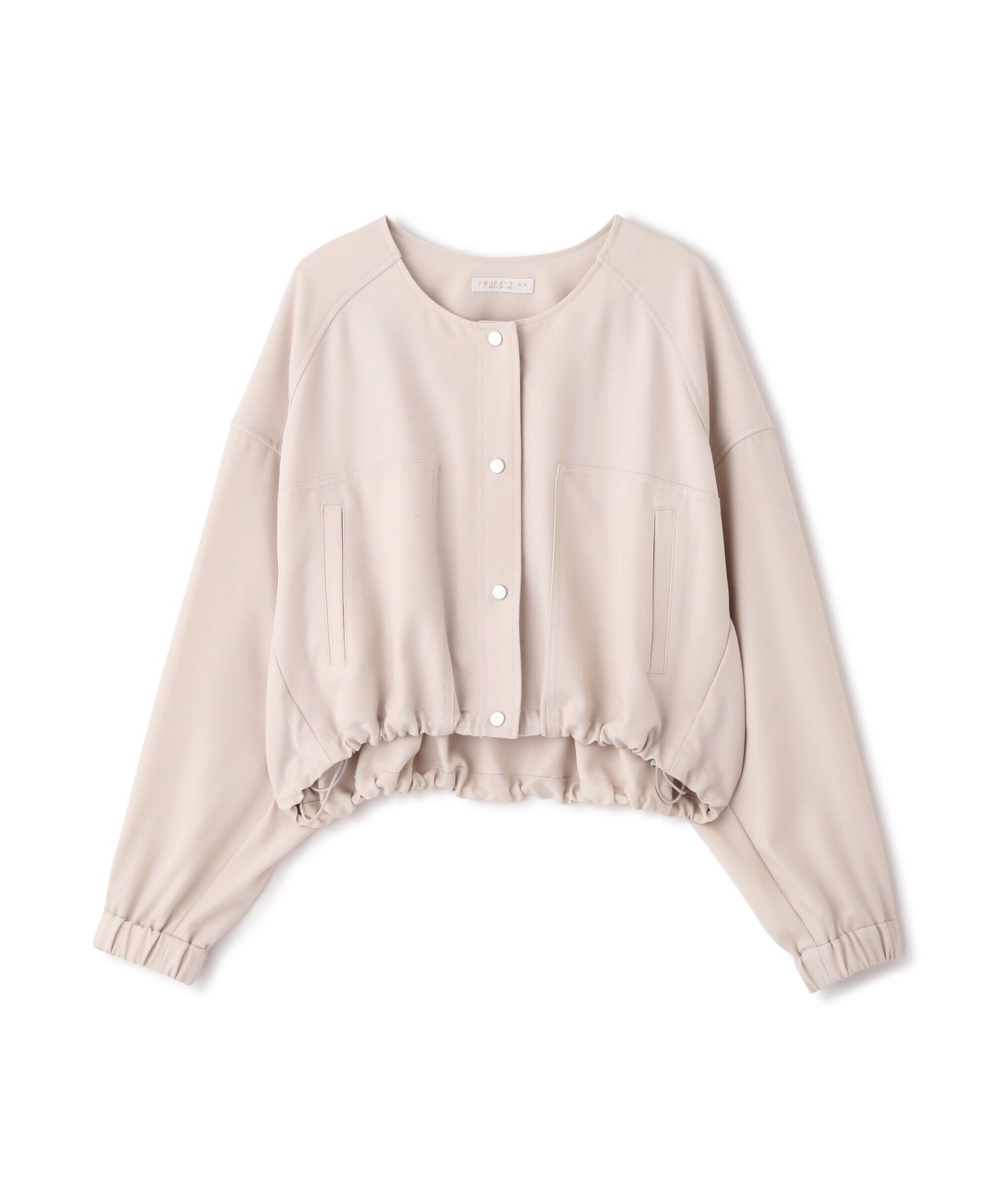 PROPORTION BODY DRESSING「ダブルクロスブルゾン」|ブルゾン・スタジャン|