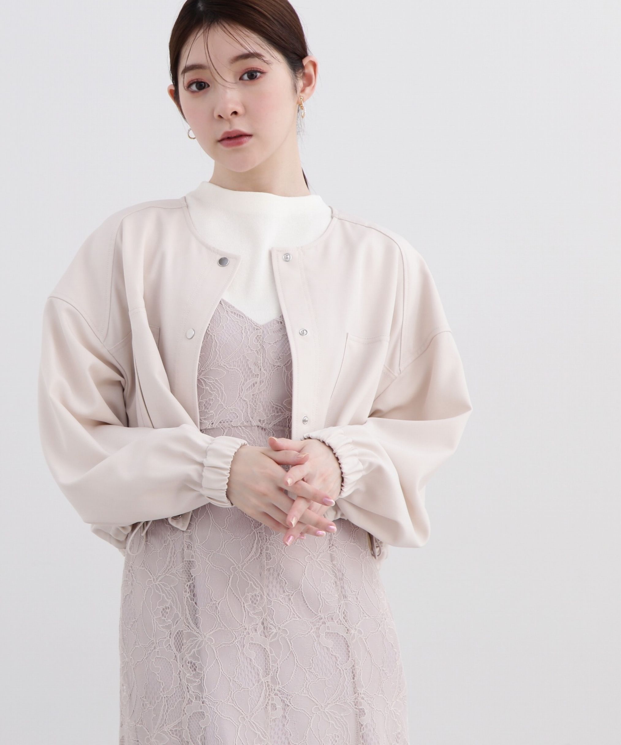 PROPORTION BODY DRESSING「ダブルクロスブルゾン」|ブルゾン・スタジャン|