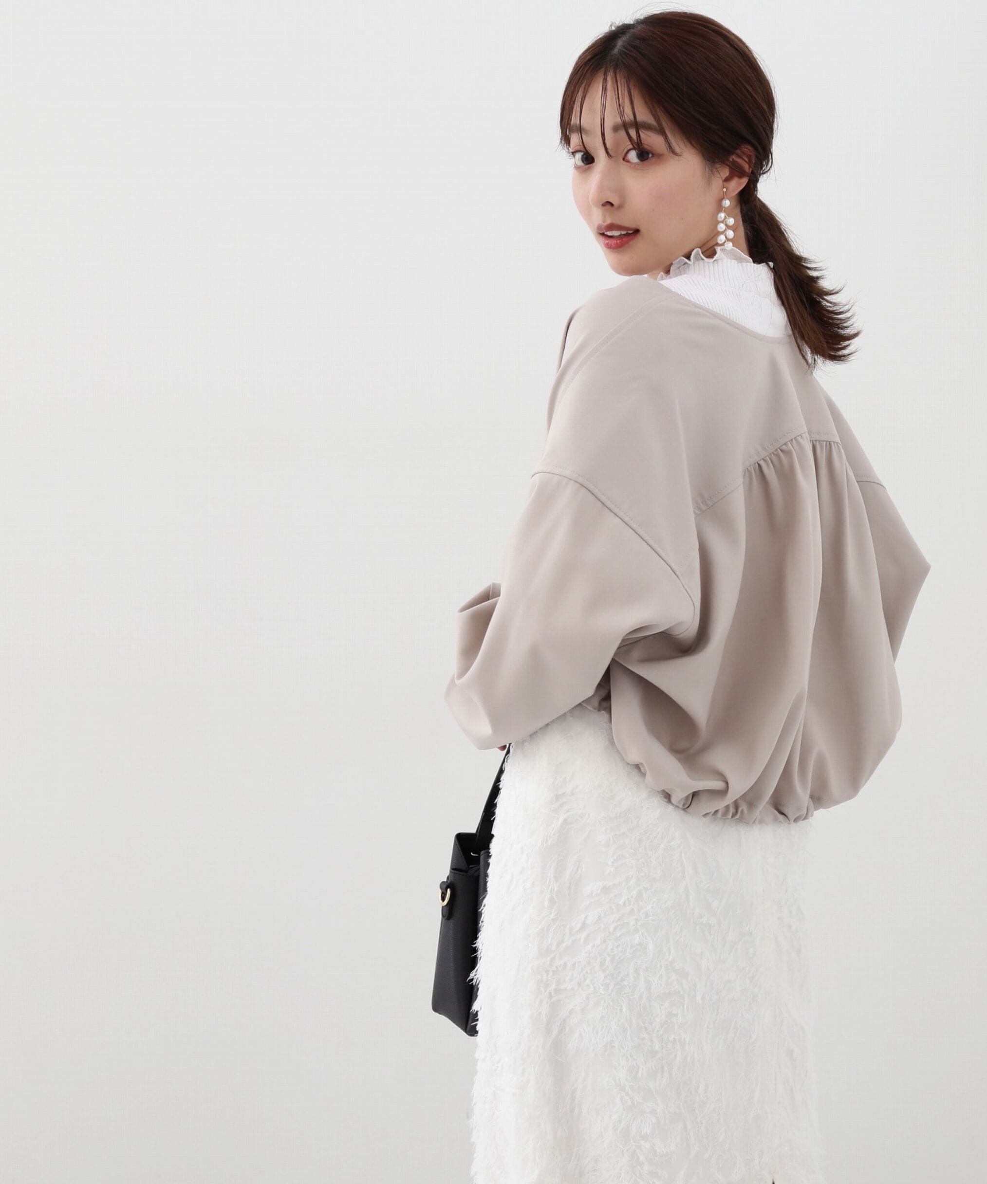 PROPORTION BODY DRESSING「ダブルクロスブルゾン」|ブルゾン・スタジャン|