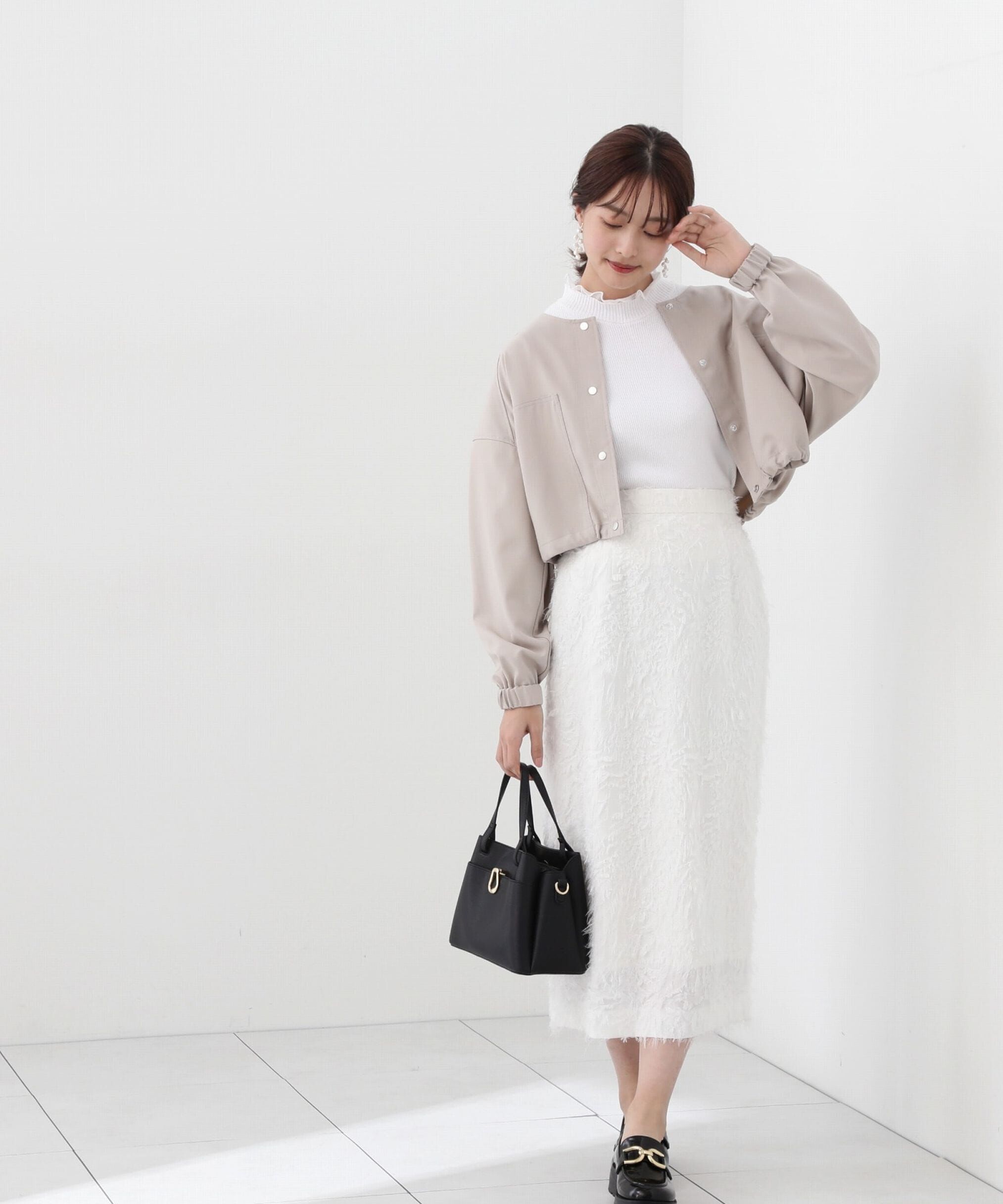 PROPORTION BODY DRESSING「ダブルクロスブルゾン」|ブルゾン・スタジャン|