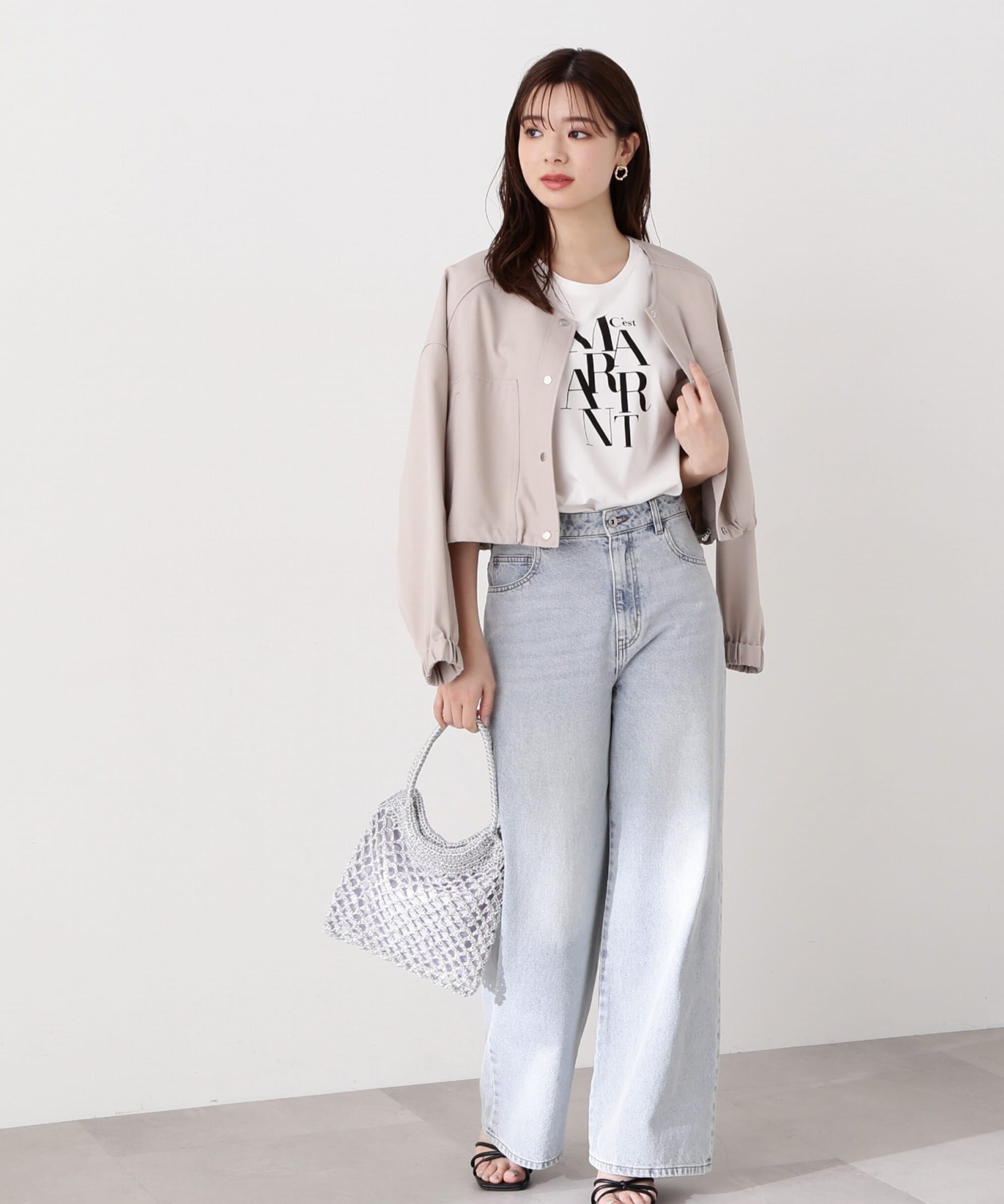 PROPORTION BODY DRESSING「ダブルクロスブルゾン」|ブルゾン・スタジャン|