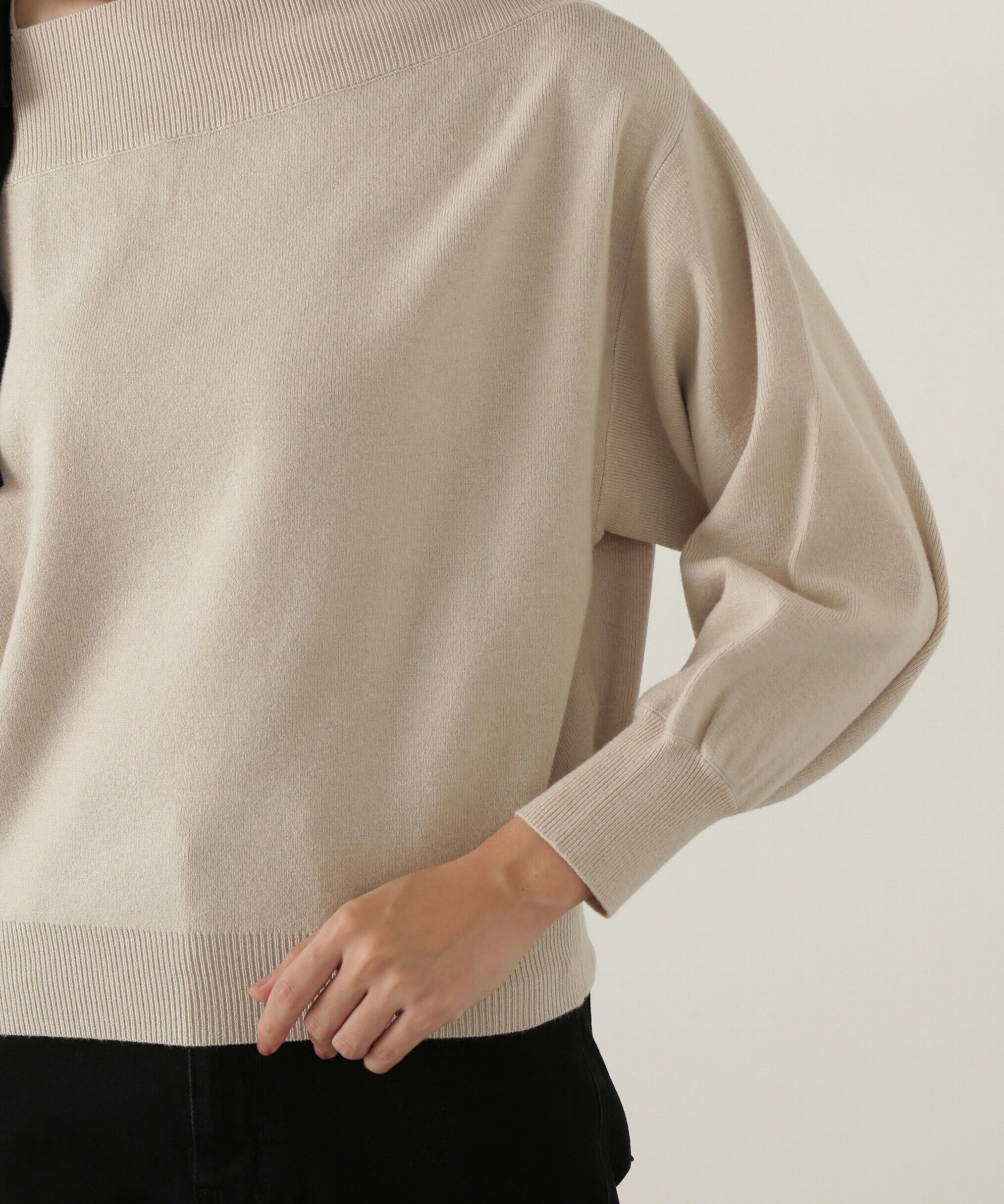 PROPORTION BODY DRESSING「ベロアリボン付きニット」|ニット・セーター|