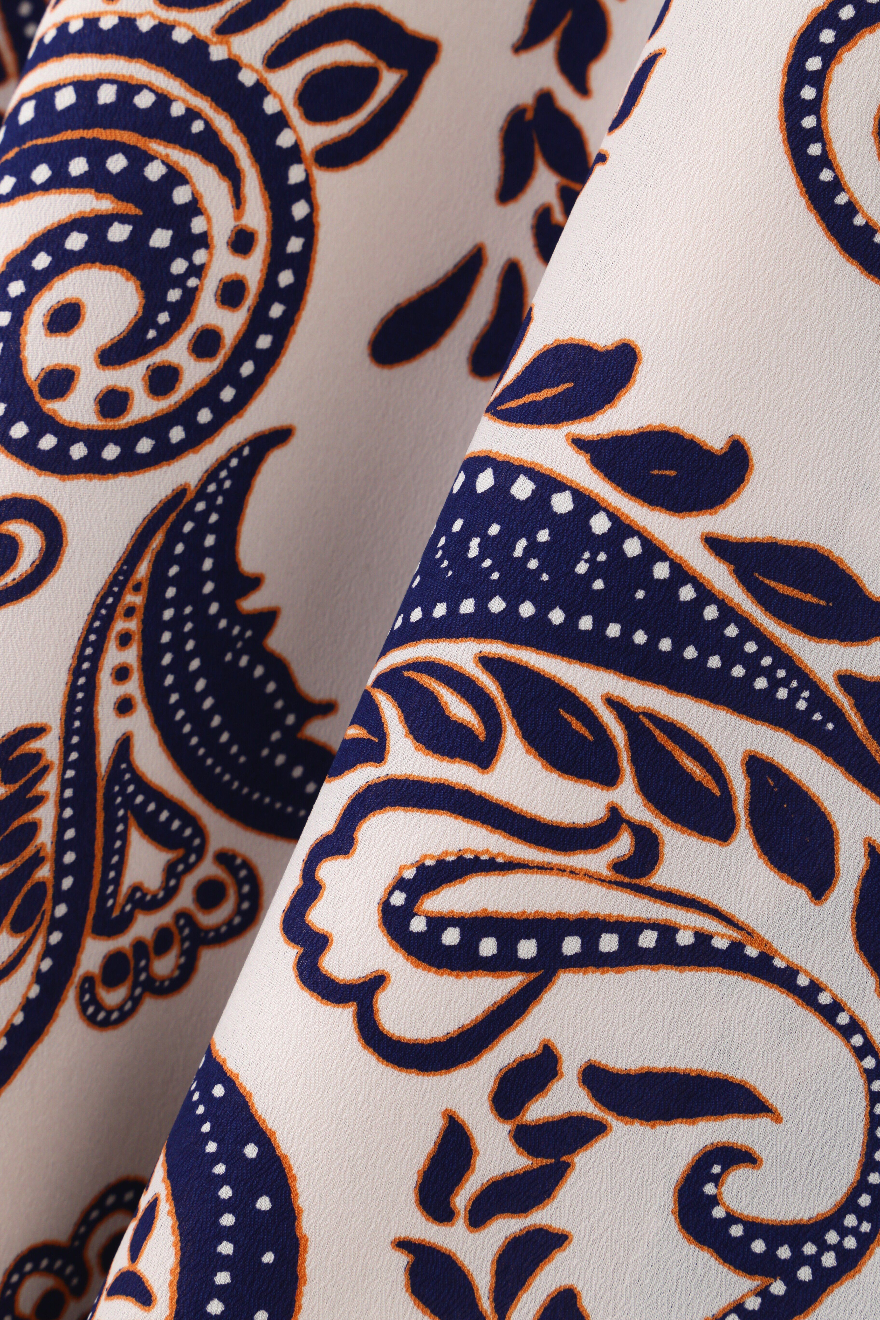  「ペイズリープリントスカート」|スカート|