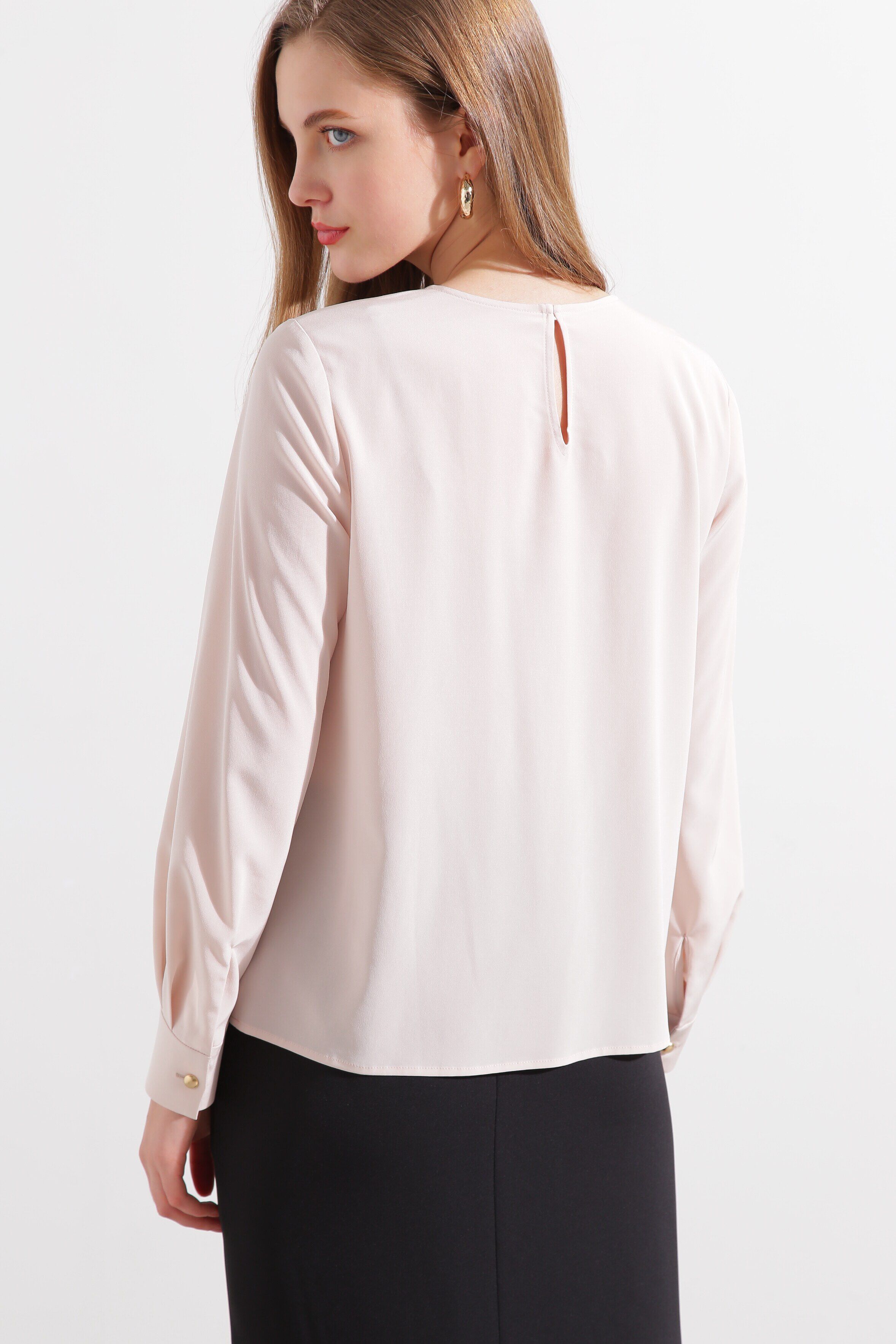  「◆ギャザーボウタイブラウス」|シャツ・ブラウス|