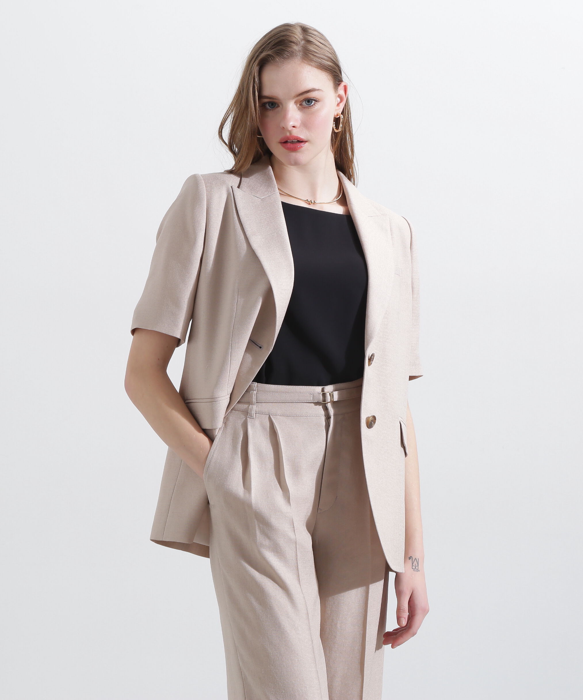  「◆ハーフスリーブテーラードジャケット」|その他|