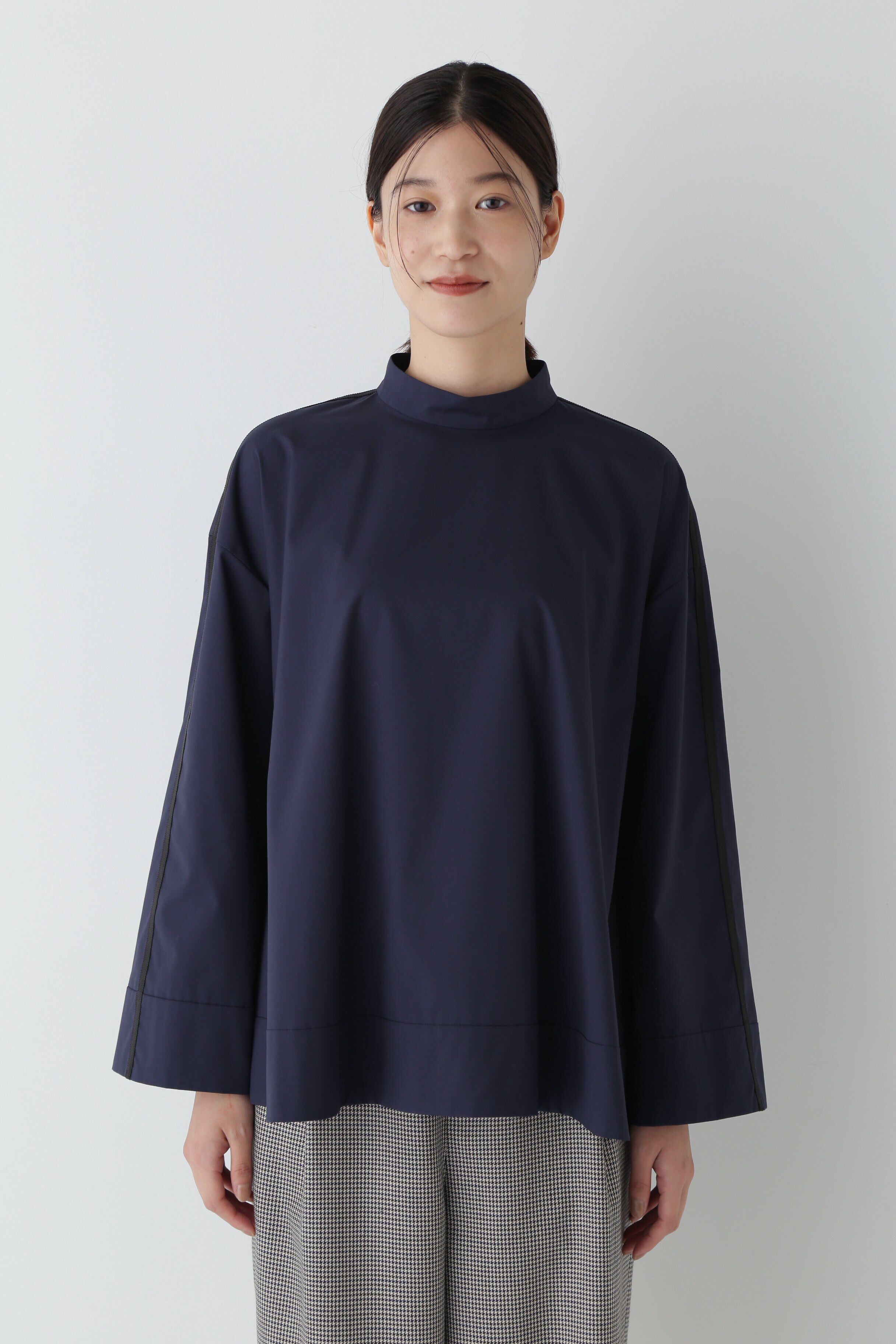  「◆タイプライターライン入ボリュームブラウス」|シャツ・ブラウス|