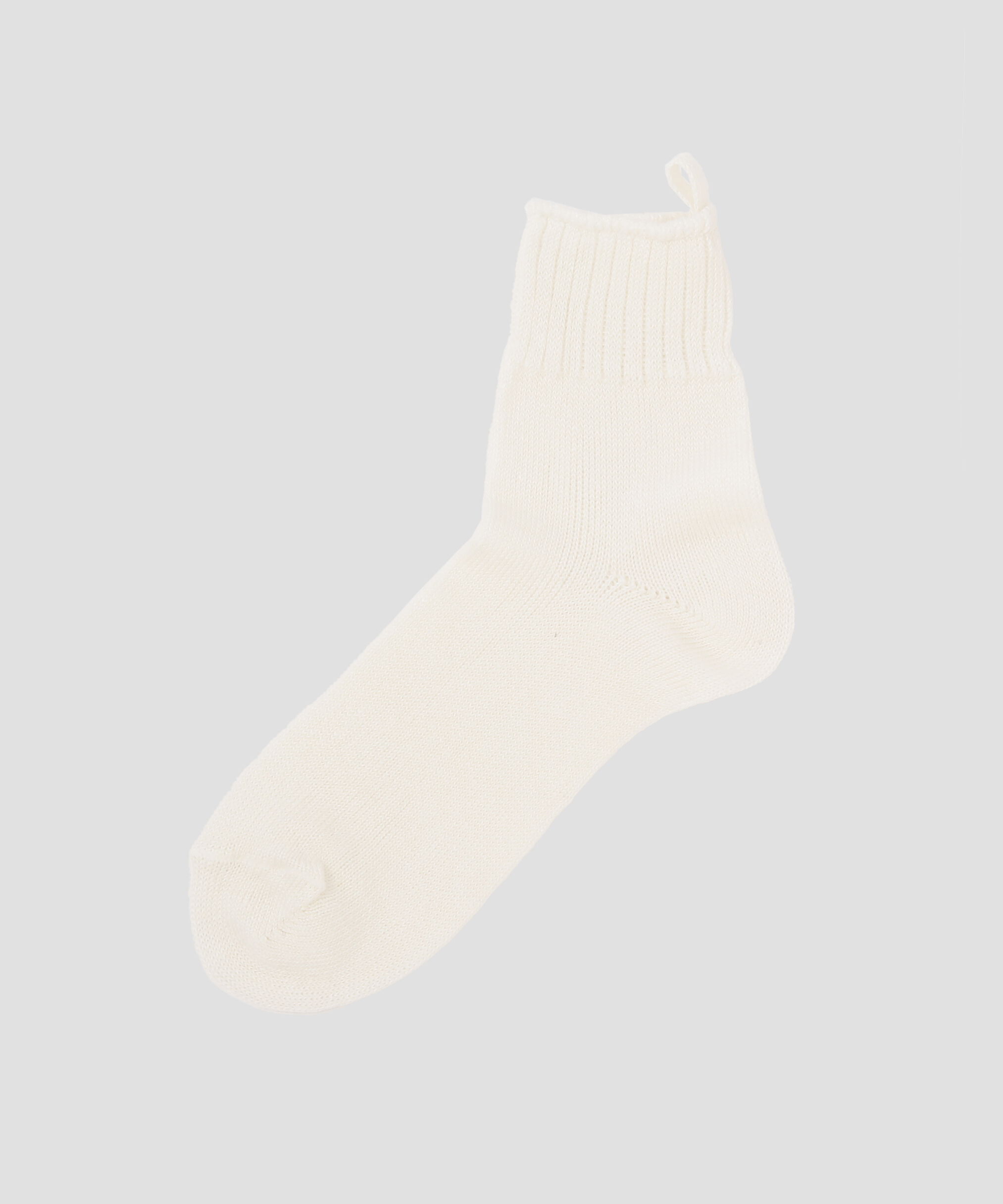 MARGARET HOWELL HOUSEHOLDGOODS「LINEN SOCK」|ソックス|IVORY1
