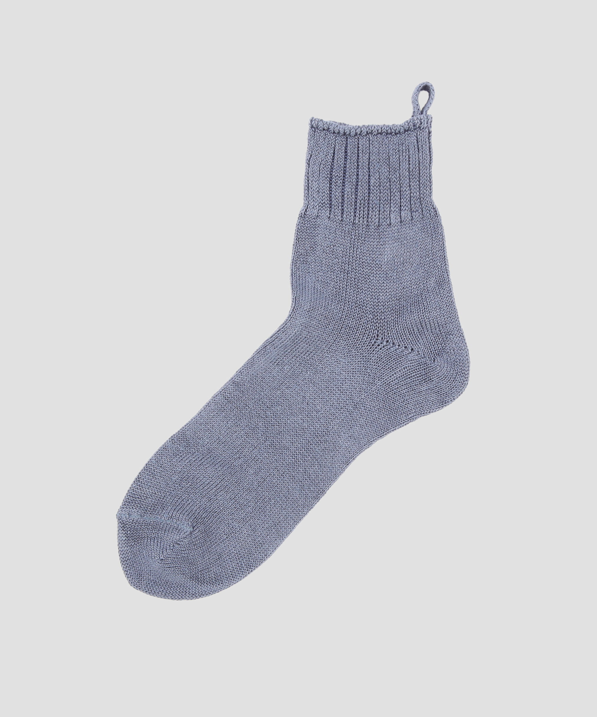 MARGARET HOWELL HOUSEHOLDGOODS「LINEN SOCK」|ソックス|BLUE