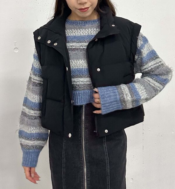 archives「２ｗａｙショート中綿ブルゾン」|ダウン|