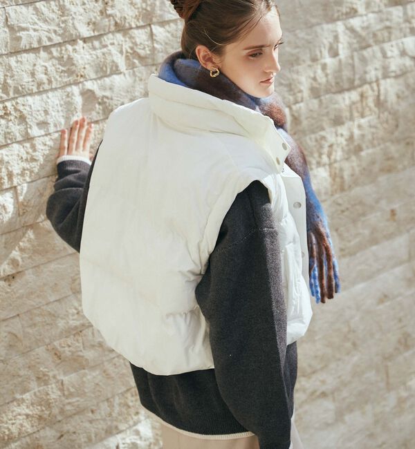 archives「２ｗａｙショート中綿ブルゾン」|ダウン|